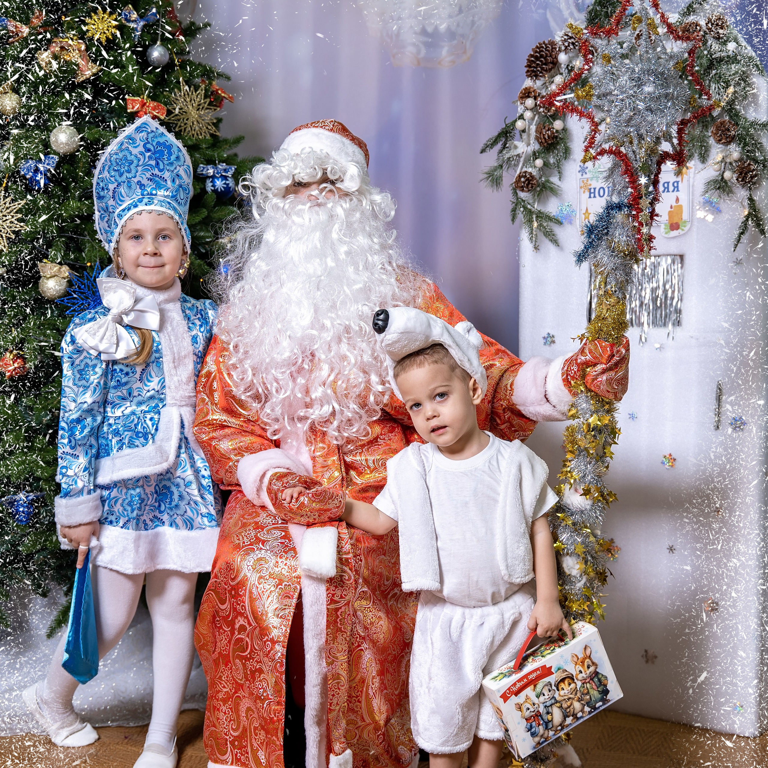 Новогодние фотосессии в детсаду. Eewa.ru