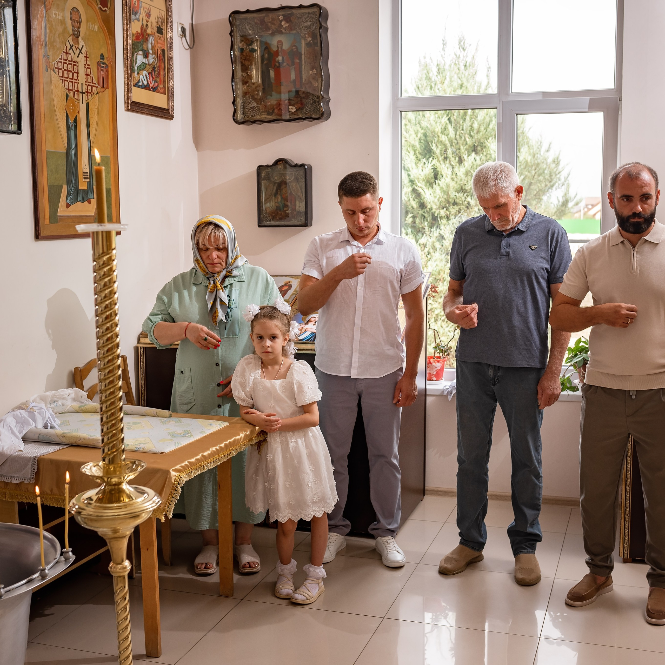 Крещение Милена. Eewa.ru