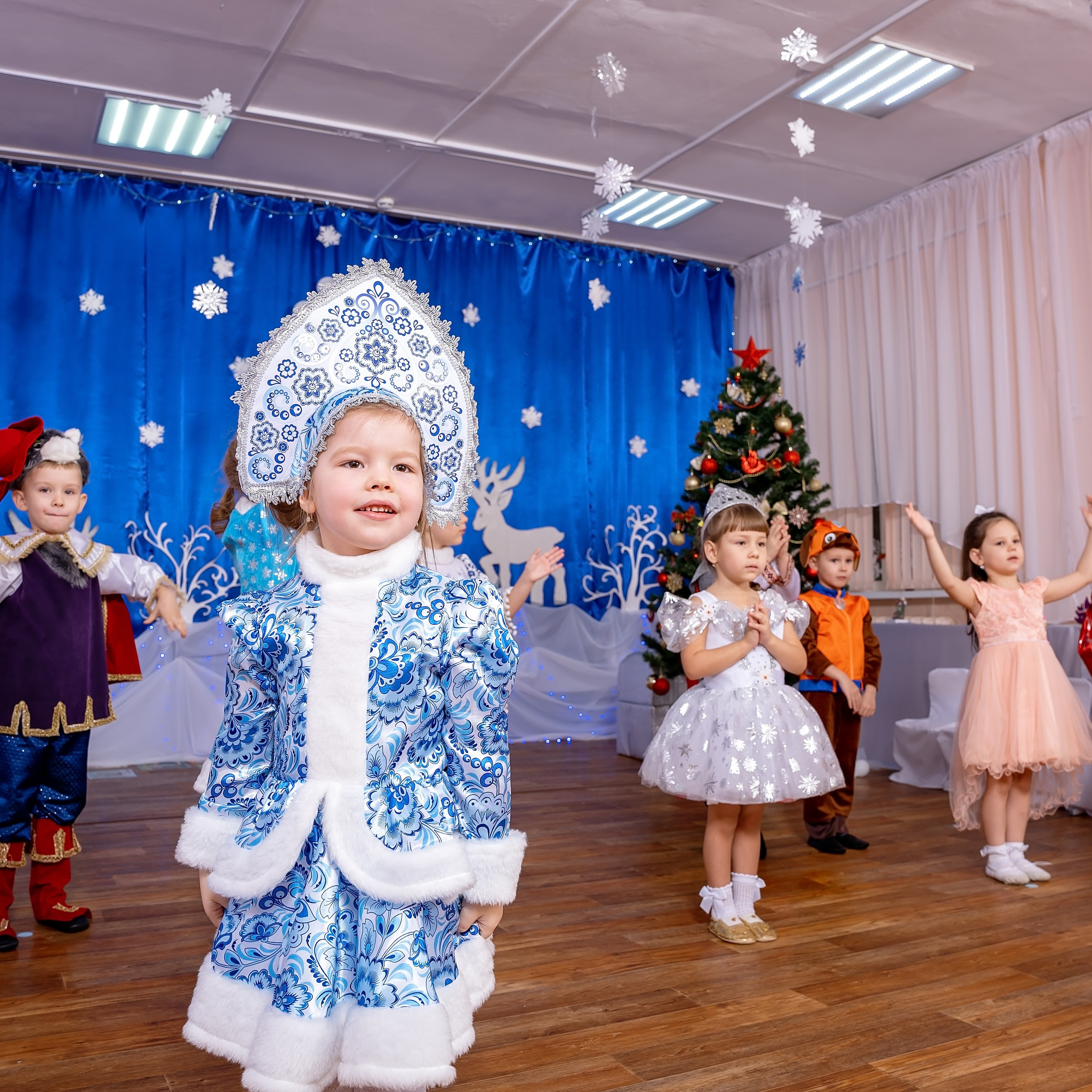 Новогодние фотографии детский сад. Eewa.ru