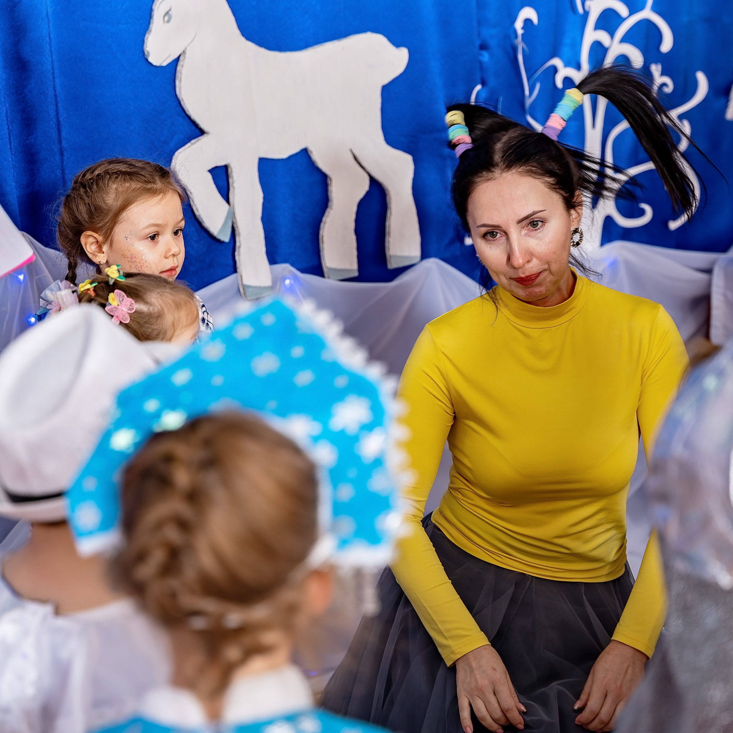 Новогодние фотографии детский сад. Eewa.ru