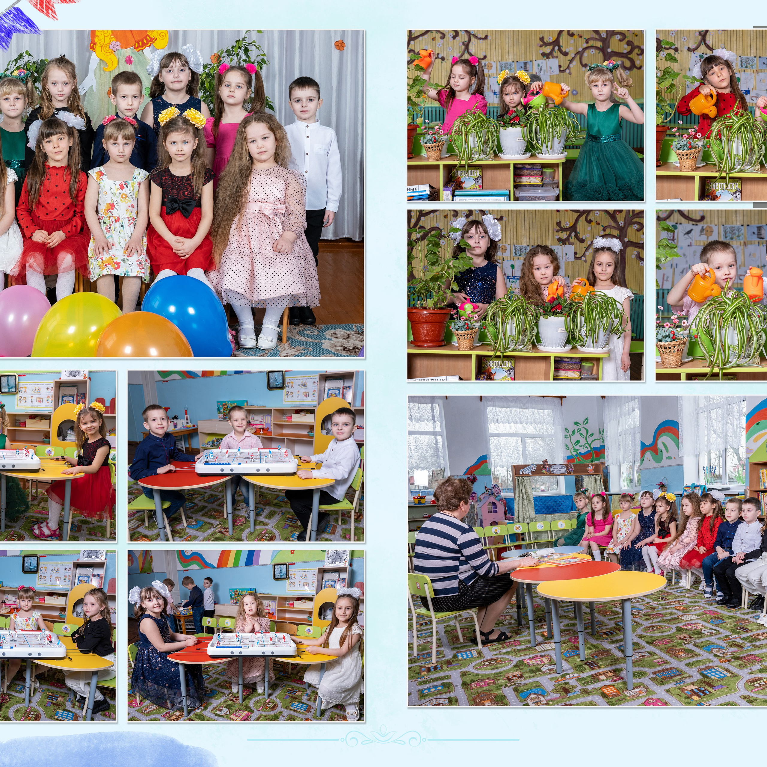 Выпускной альбом детский сад. Eewa.ru