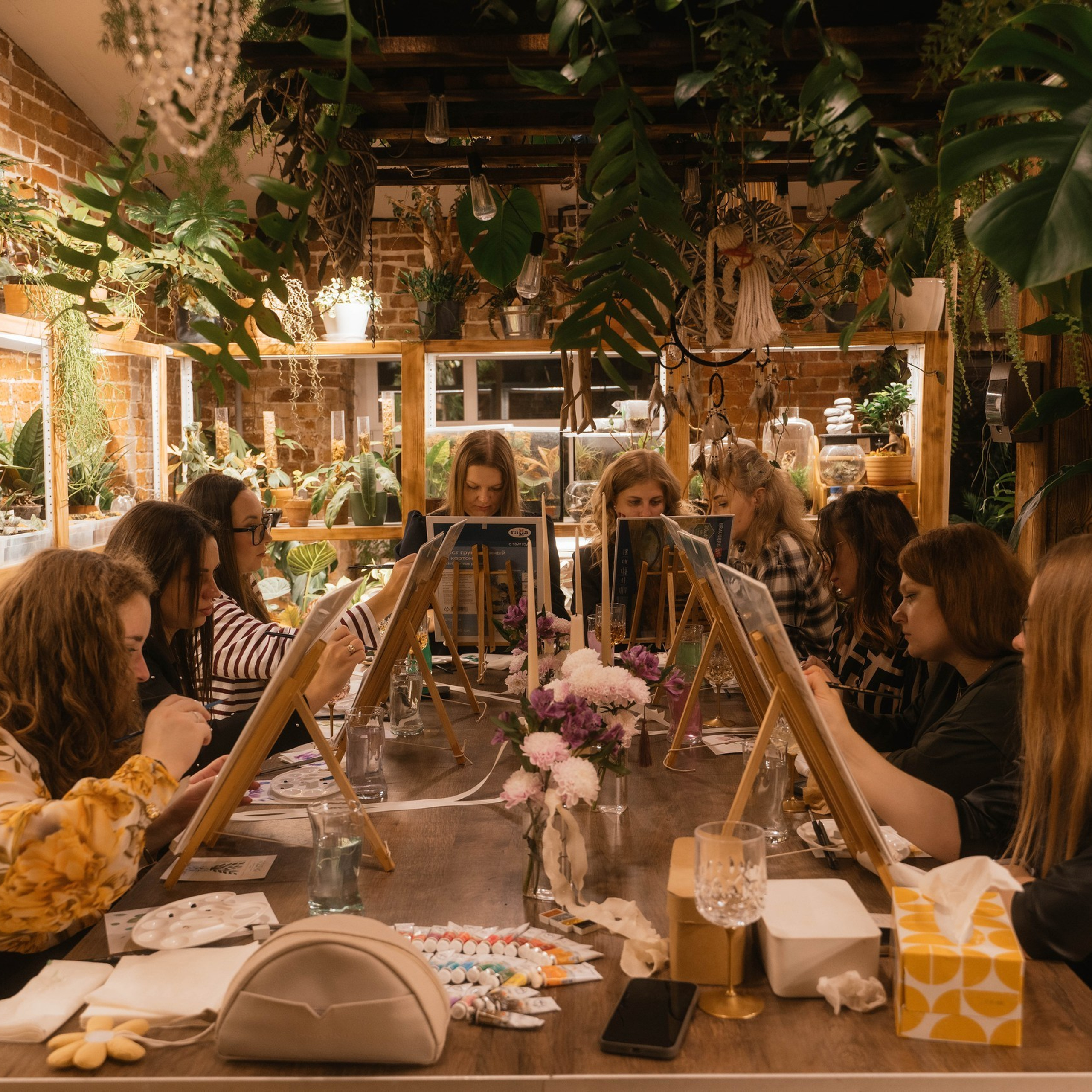 Мастер-класс по рисованию на день рождения