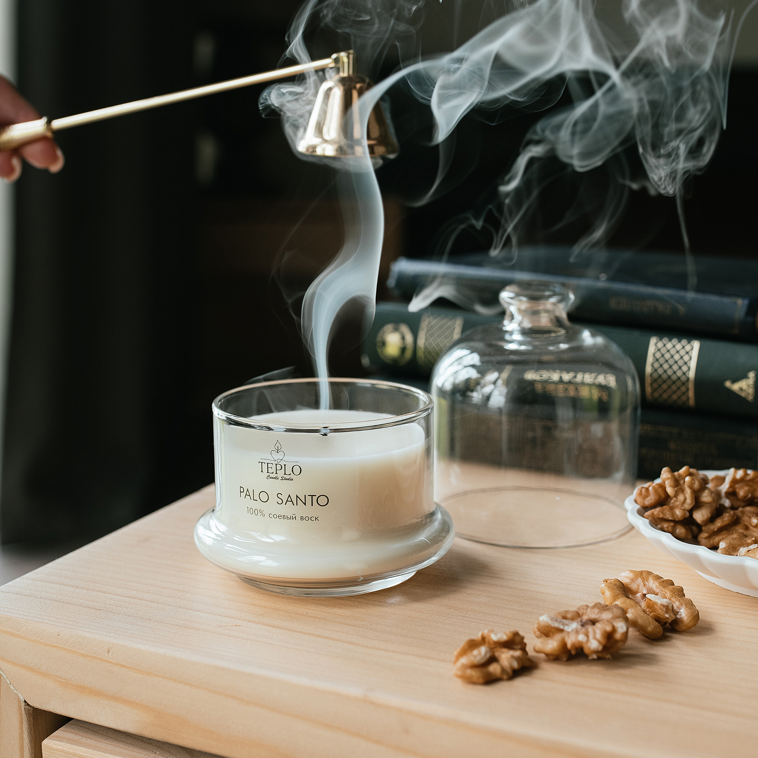 Для магазина свечей ручной работы