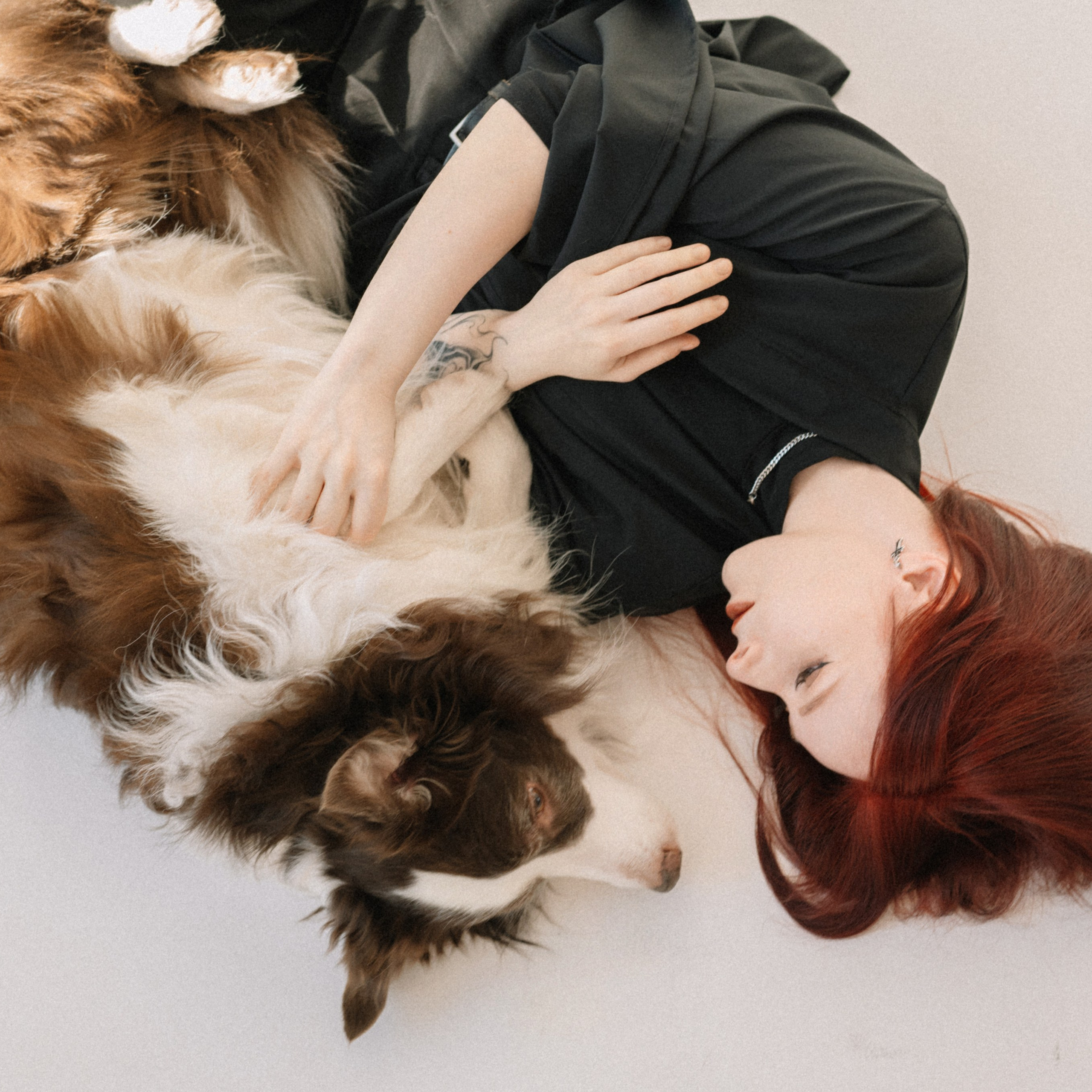 Аня и бордер-колли Вик (Королев, 2025)