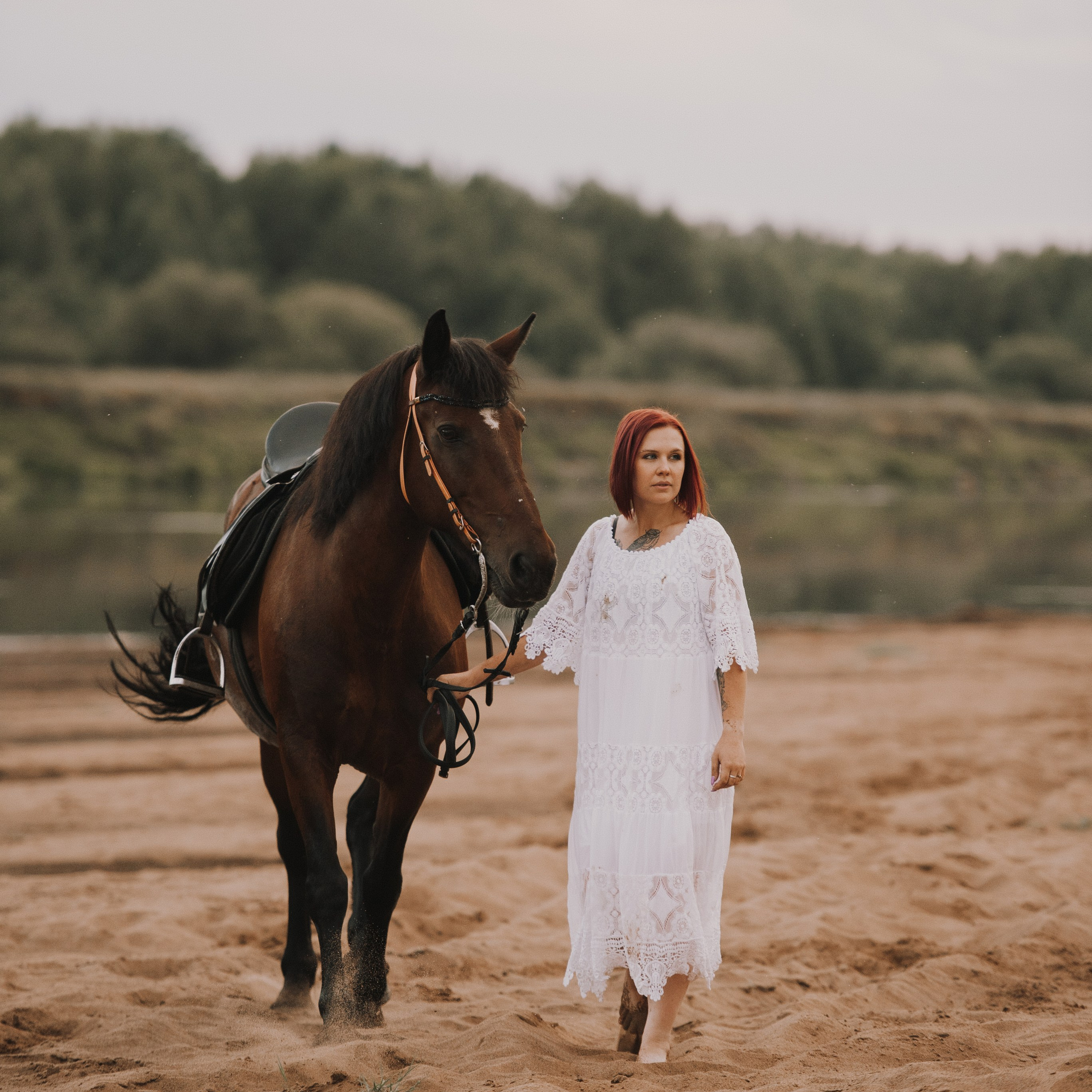 Серия с лошадью: Таня и Чаруса (Сыктывкар, 2022)