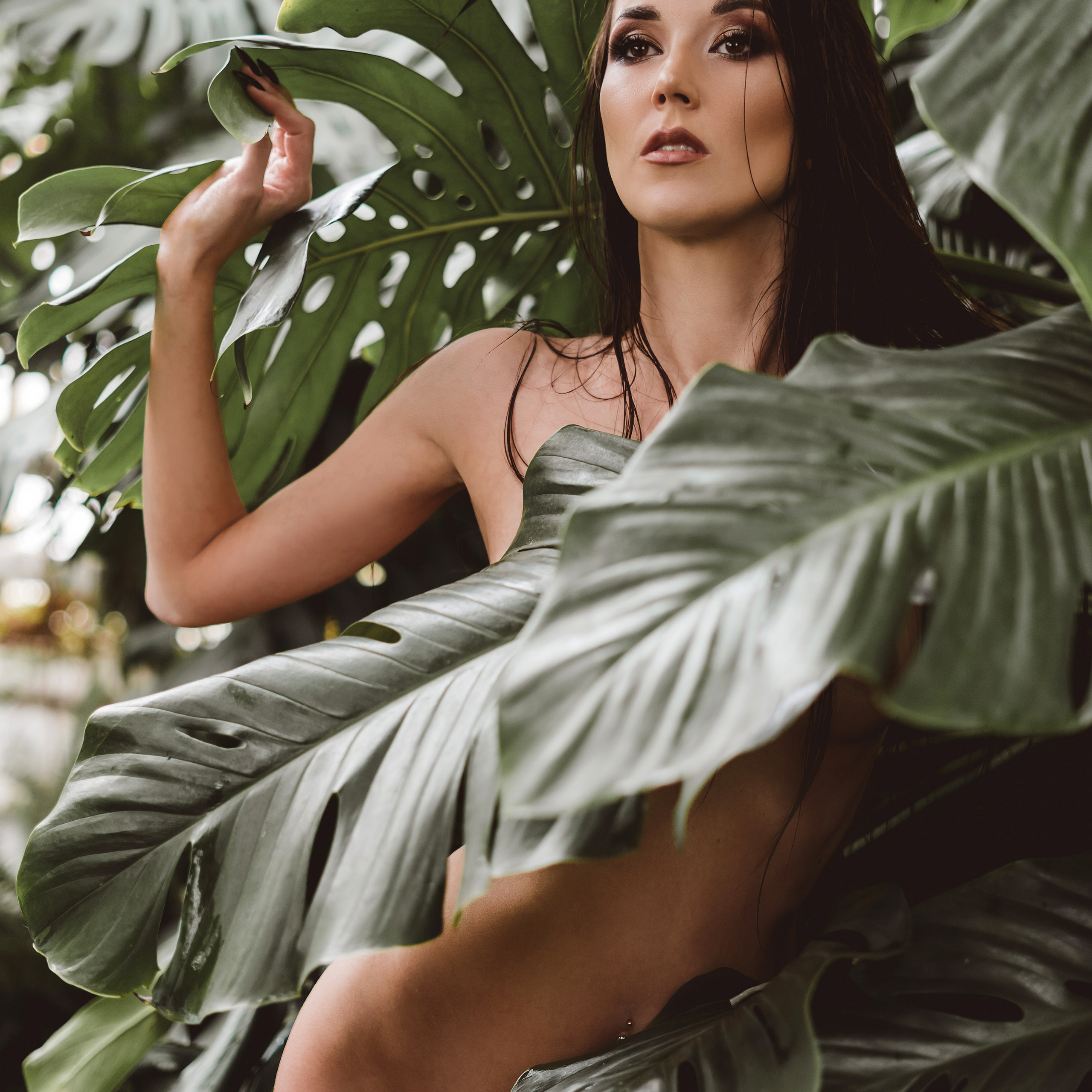 Марго со змеей