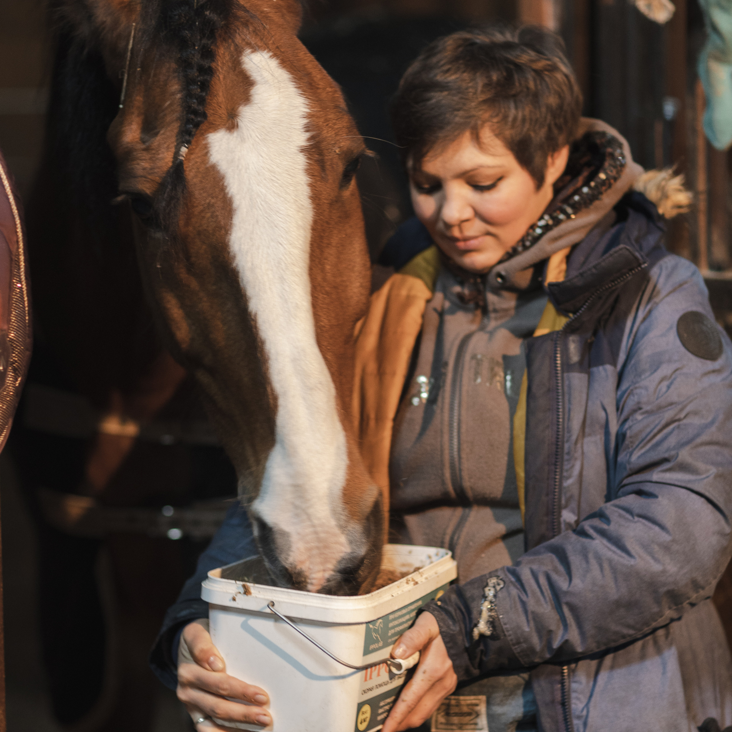 Стелла и Каскад 18/12/22. Фотограф Борис Грибанов