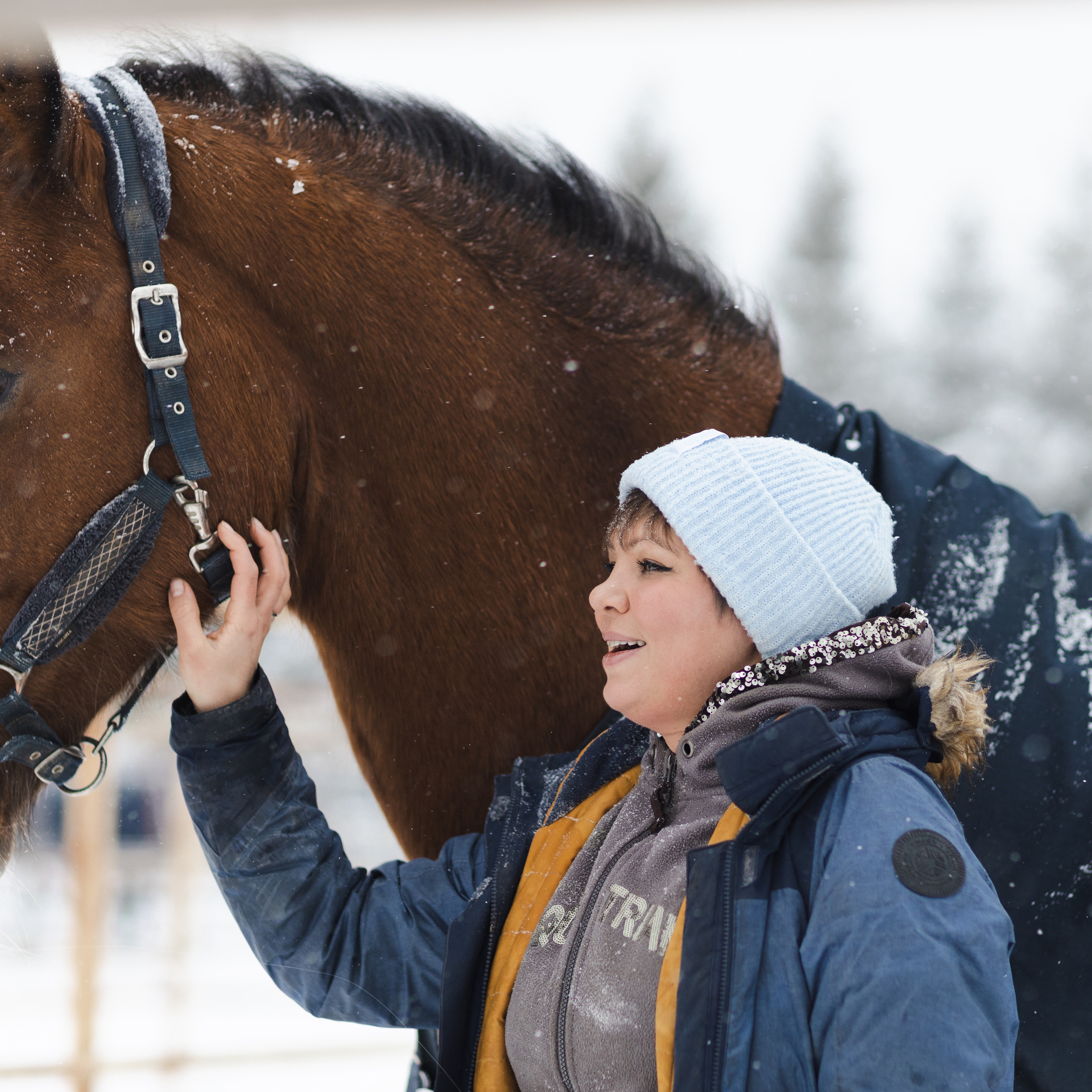Стелла и Каскад 18/12/22. Фотограф Борис Грибанов