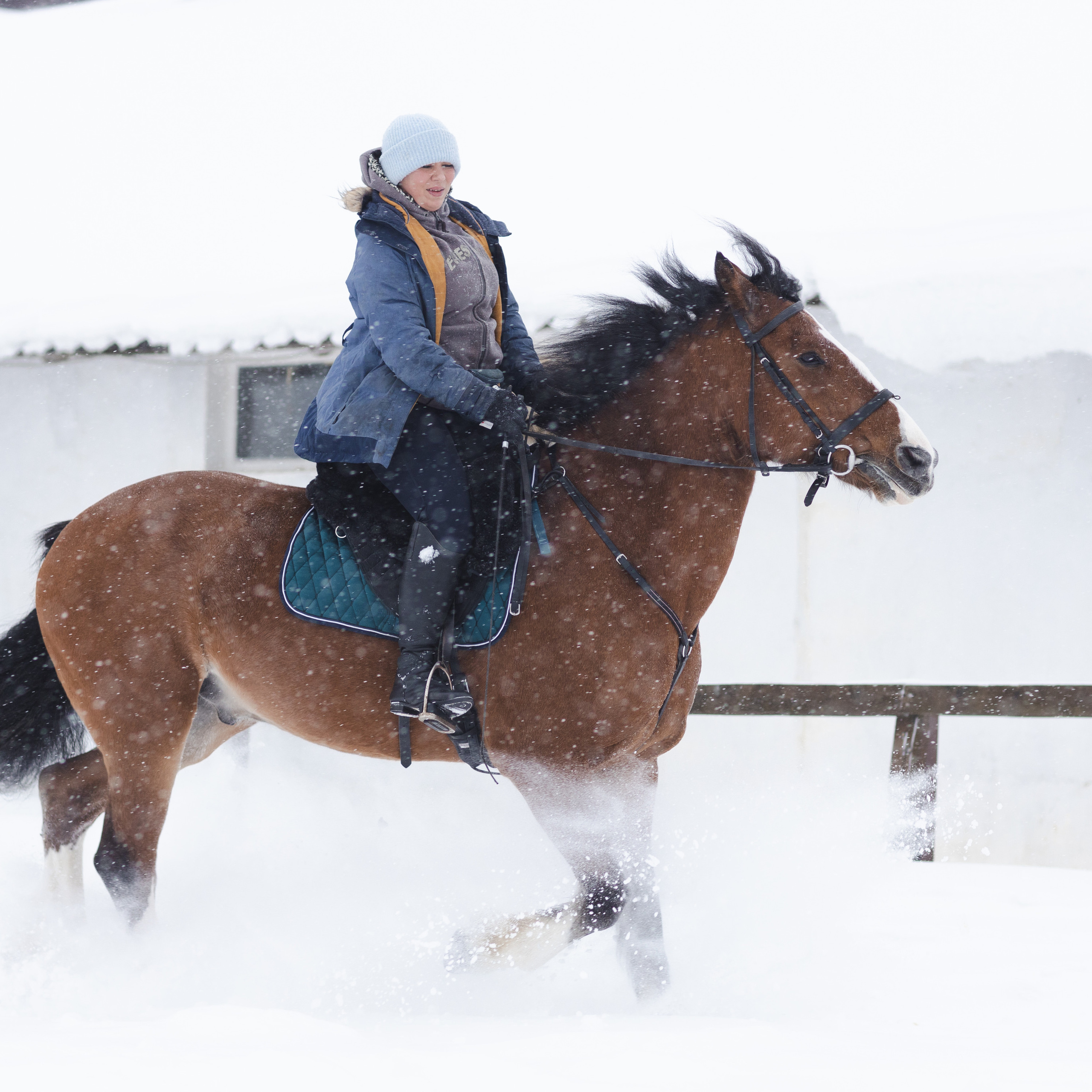 Стелла и Каскад 18/12/22. Фотограф Борис Грибанов