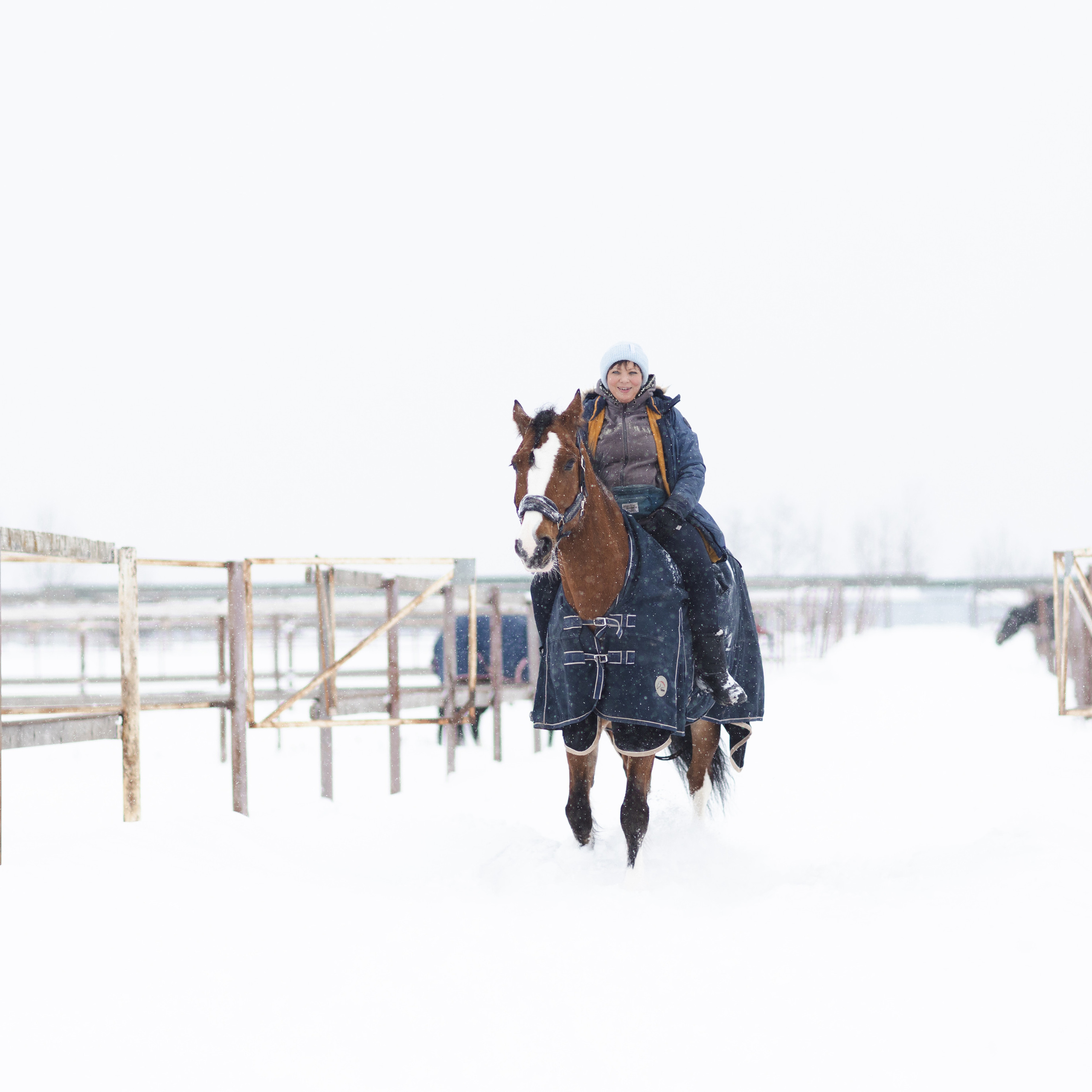 Стелла и Каскад 18/12/22. Фотограф Борис Грибанов