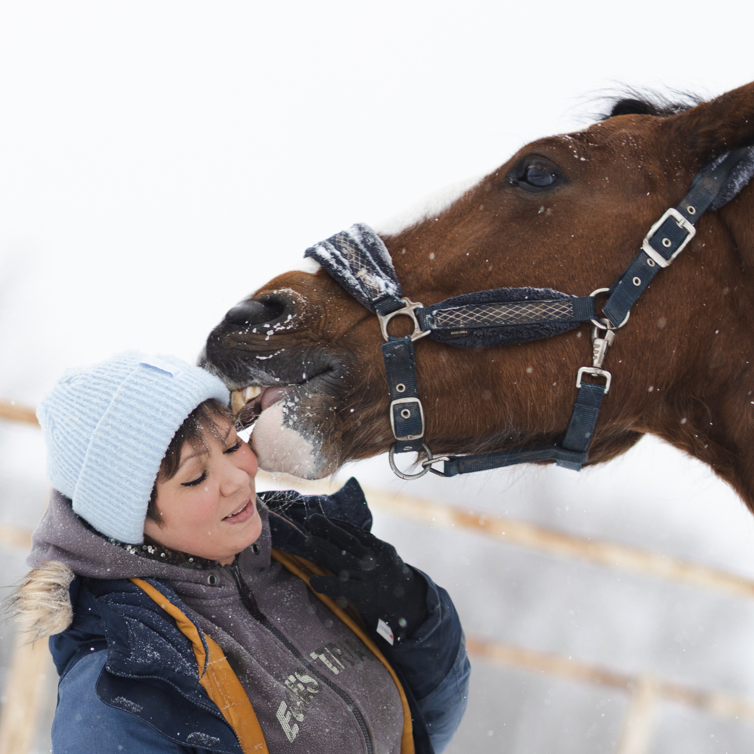 Стелла и Каскад 18/12/22. Фотограф Борис Грибанов