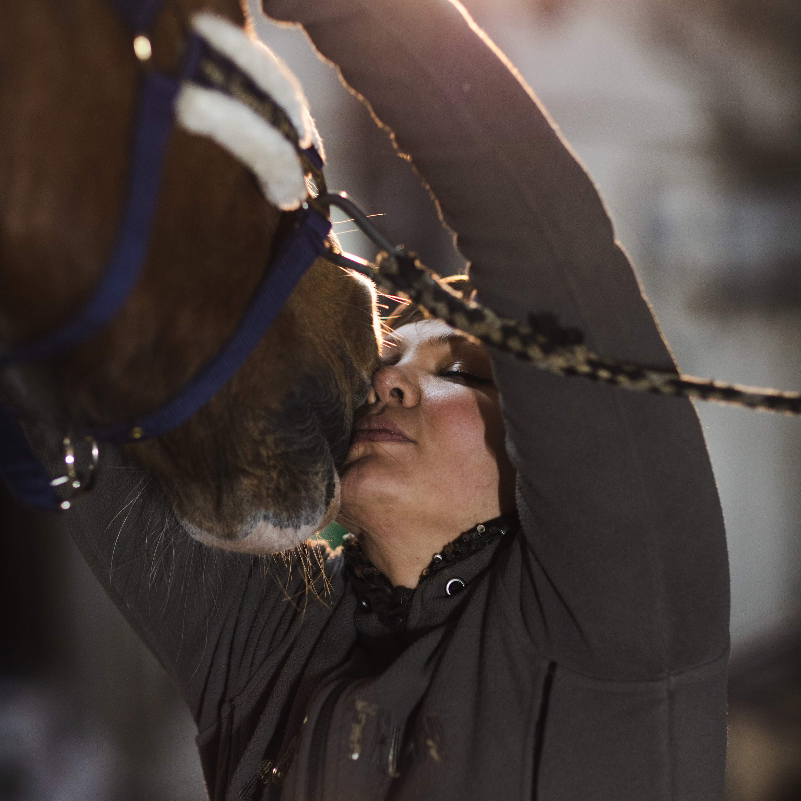 Стелла и Каскад 18/12/22. Фотограф Борис Грибанов