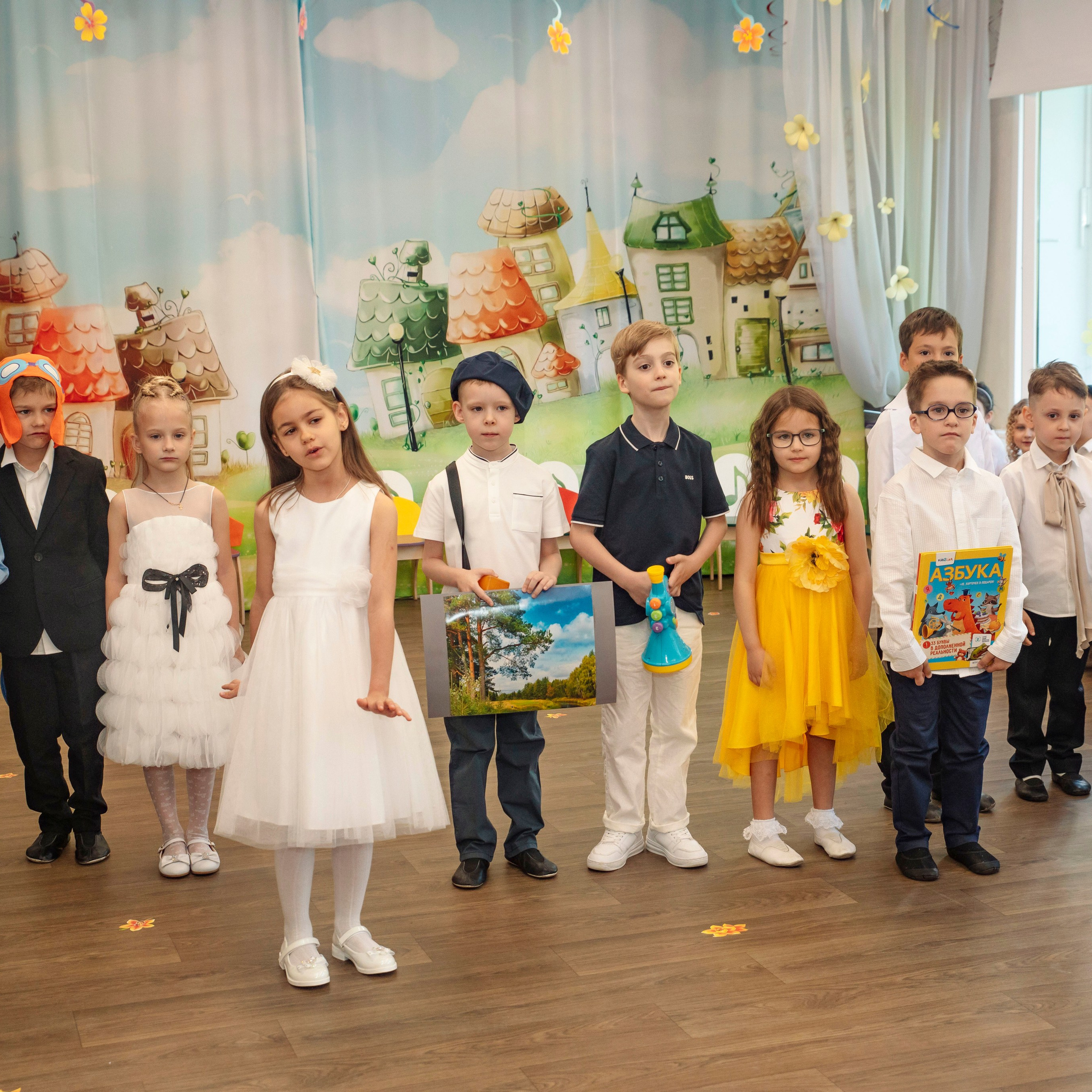 Выпускной в&nbsp;детском саду Маргаритка Курчатовская школа