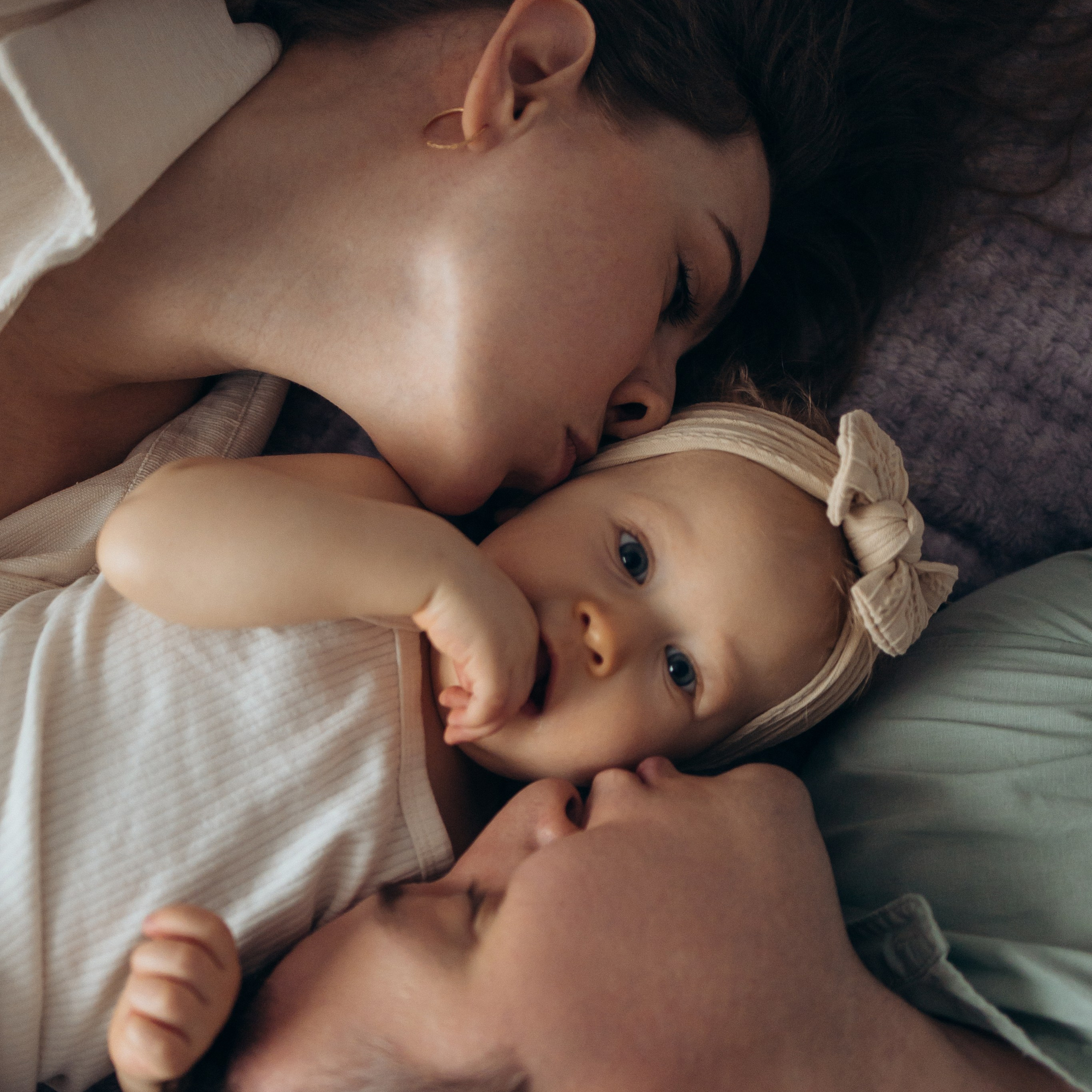 Лёша, Ксюша и Василёчек