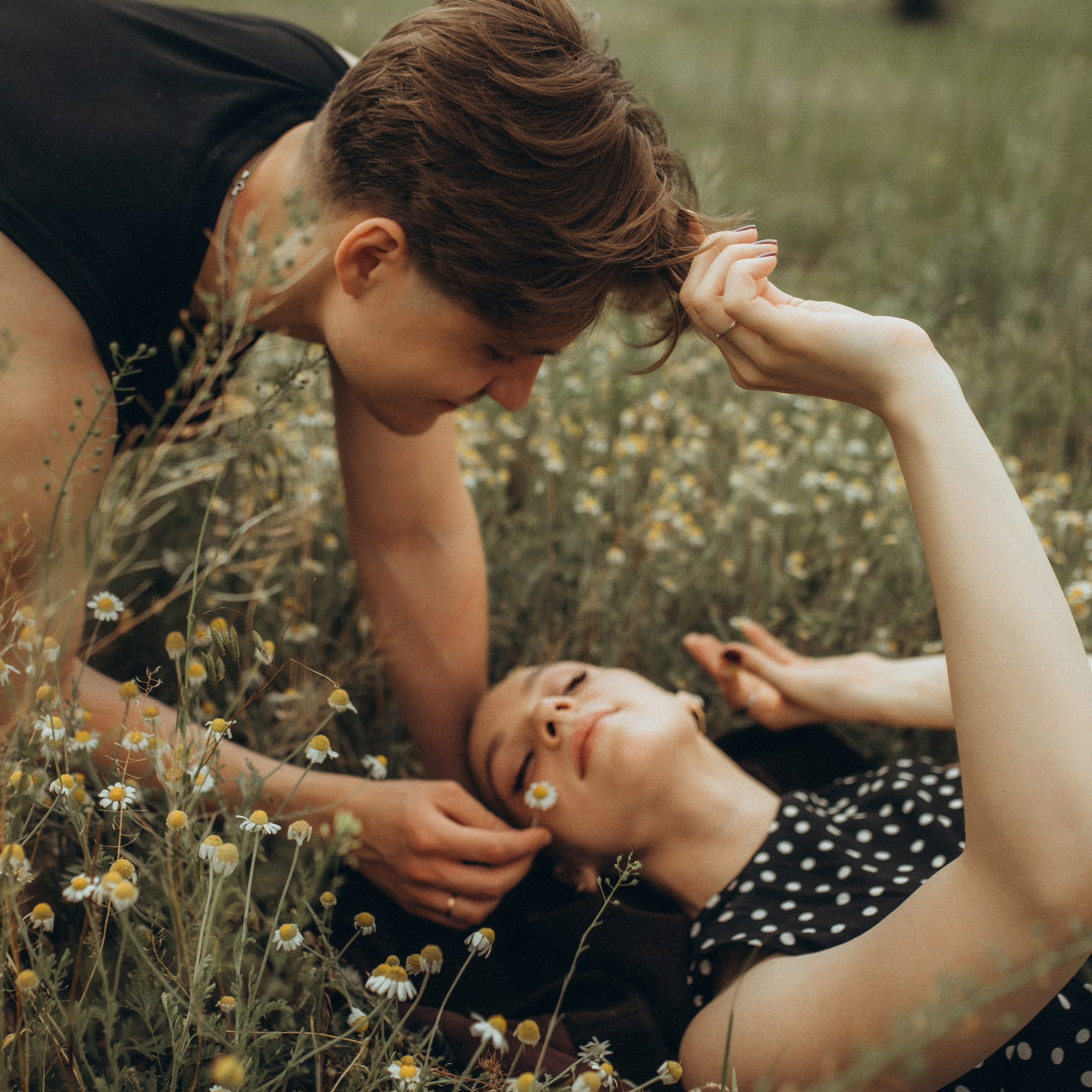 Лето. Ромашки. Любовь. Фотограф Екатерина Шайкина