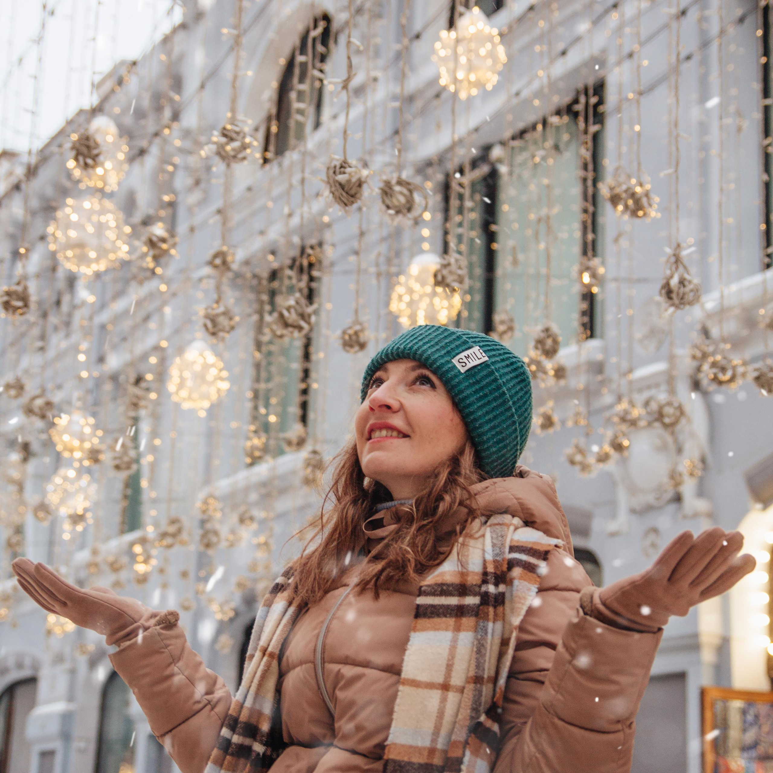 Маша. Москва. ГУМ и новогодняя ярмарка на Красной площади.