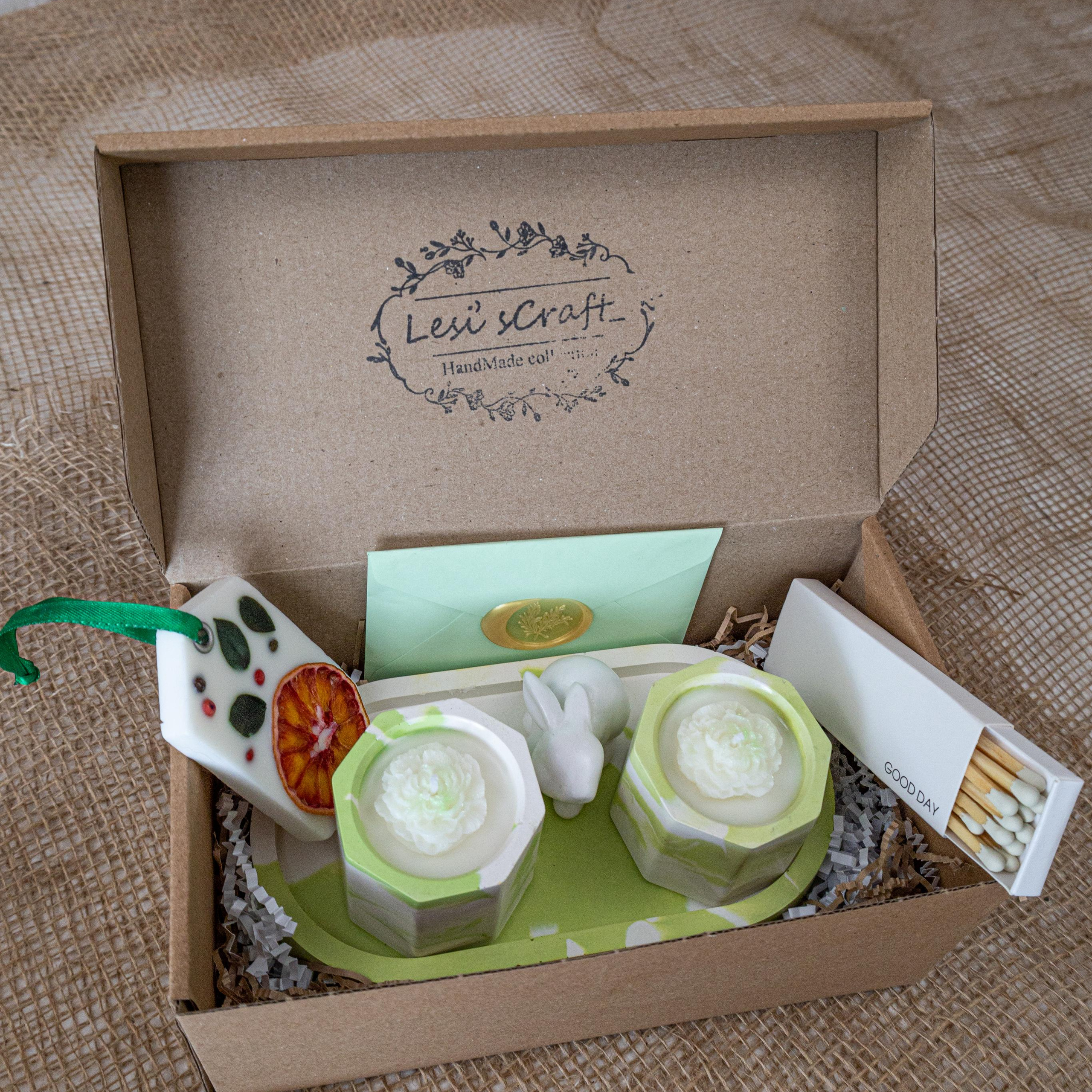 Свечи ароматизированные ручной работы