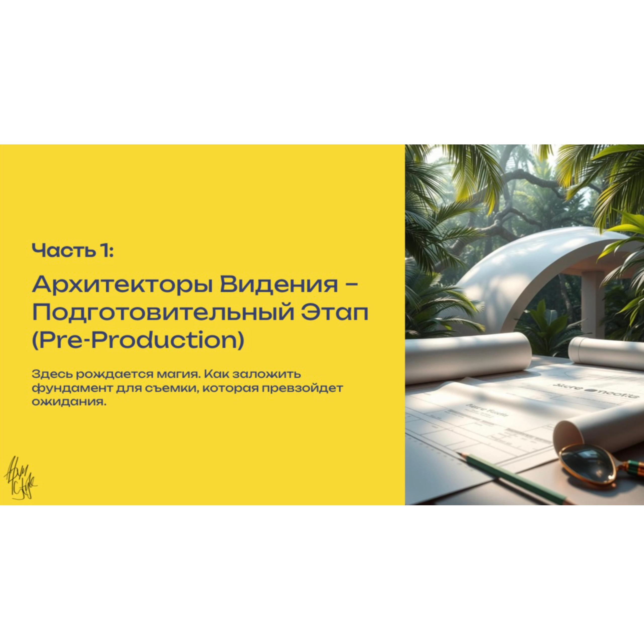 Гайд по организации и проведению фотосъемок. АРХИ STYLE