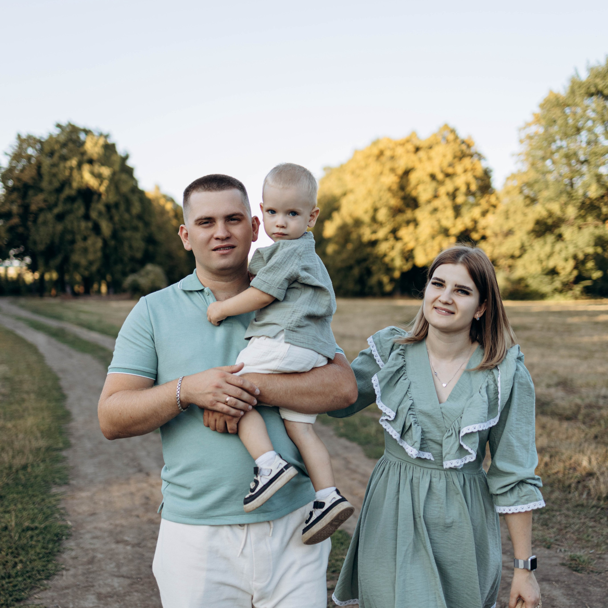 Лиза, Игорь и Даня