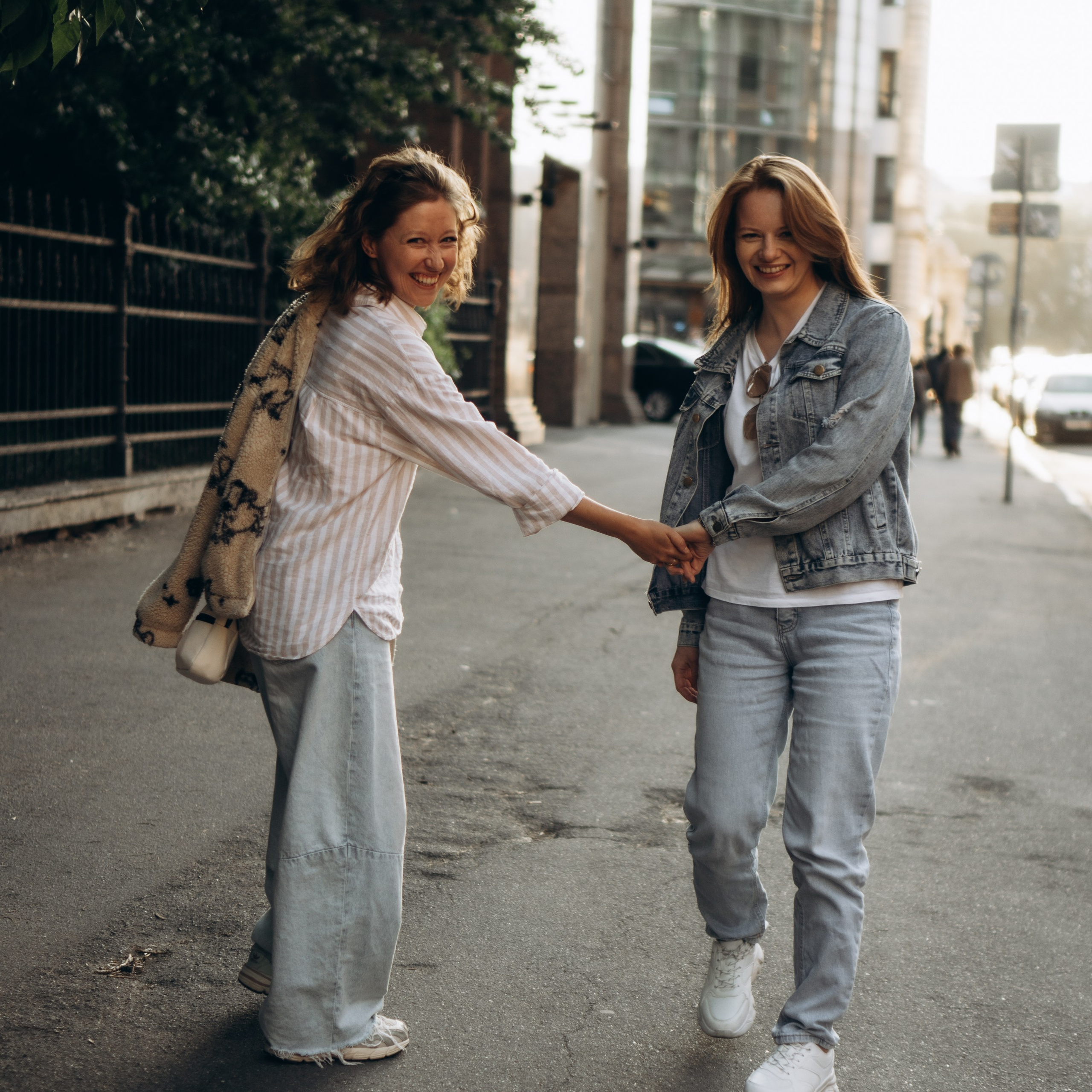 С подругой