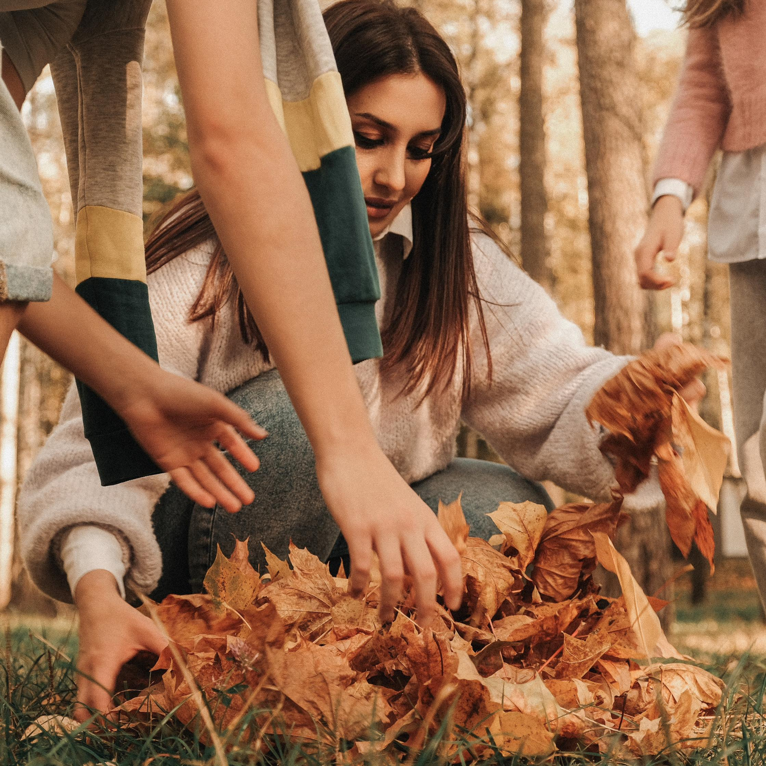 Прогулка с мамой