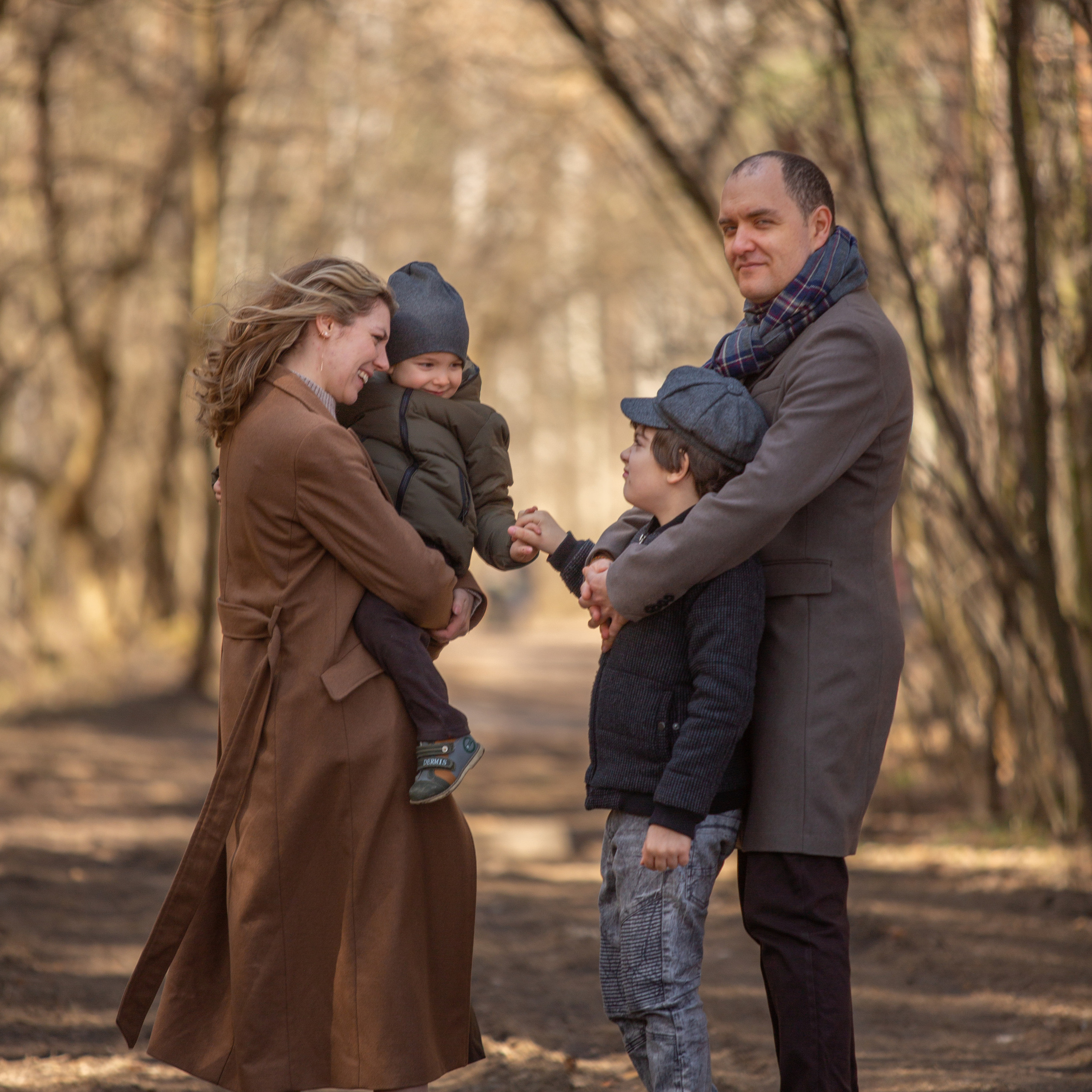 Анна, Дмитрий и дети