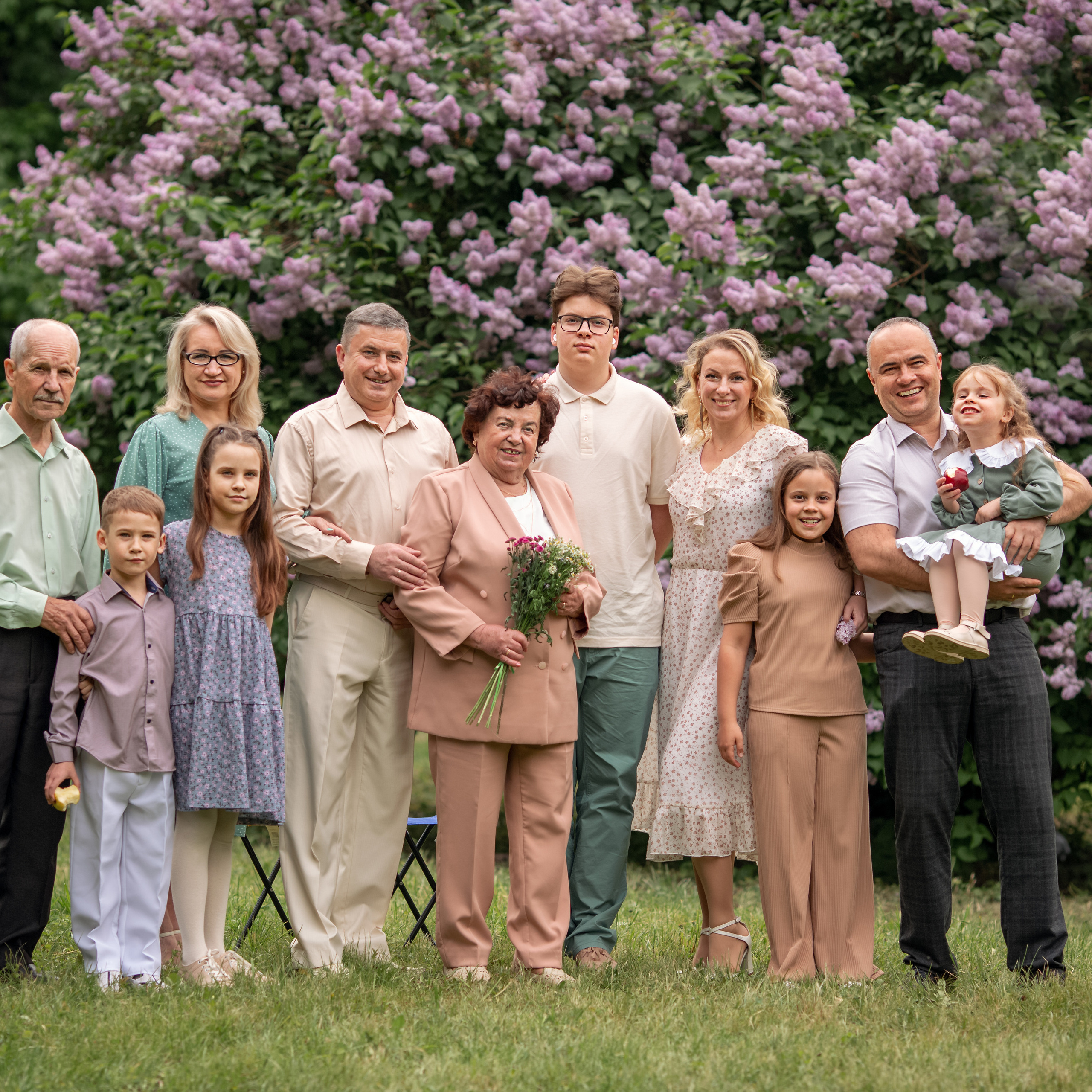 Большая семья