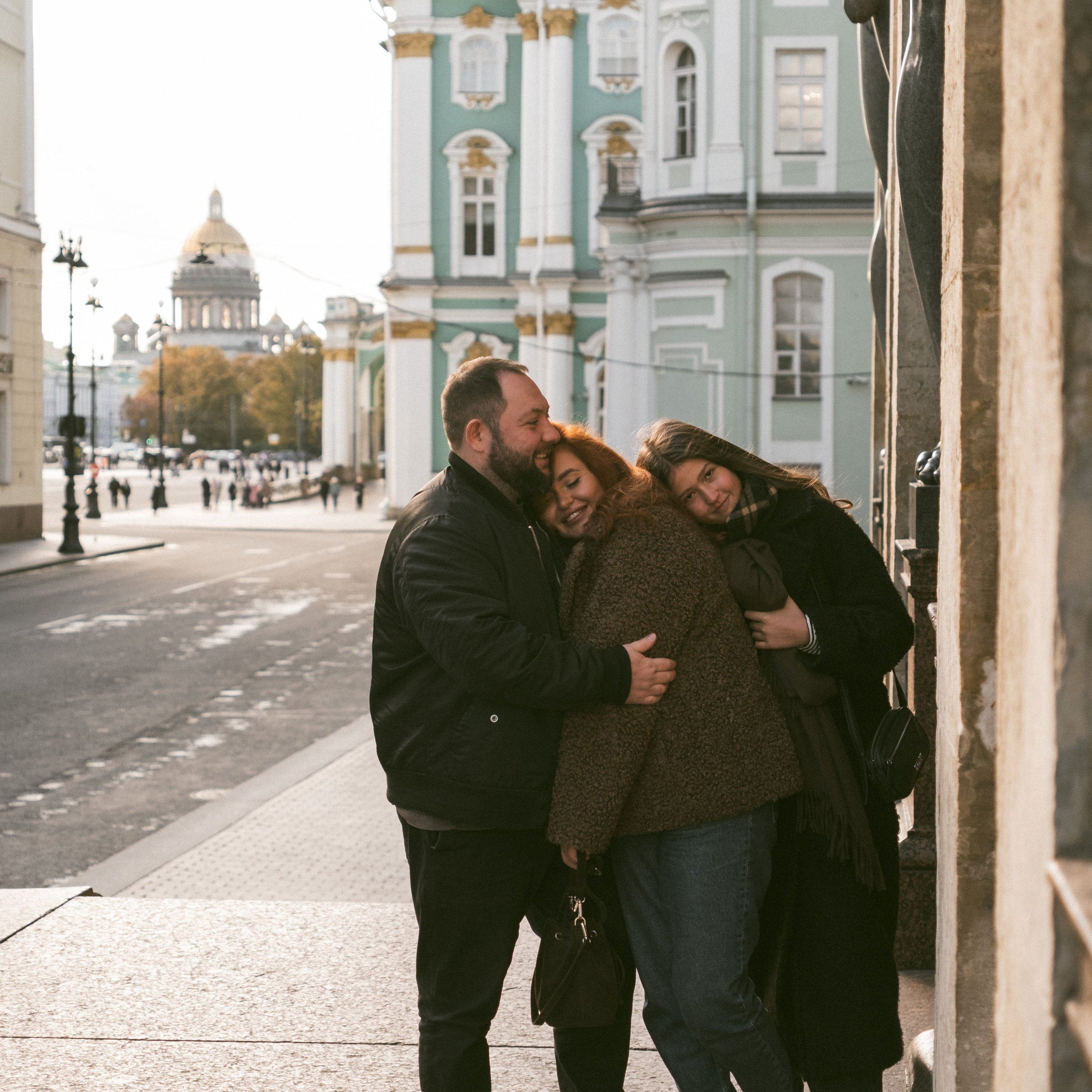 Семейная съемка осень, Петербург