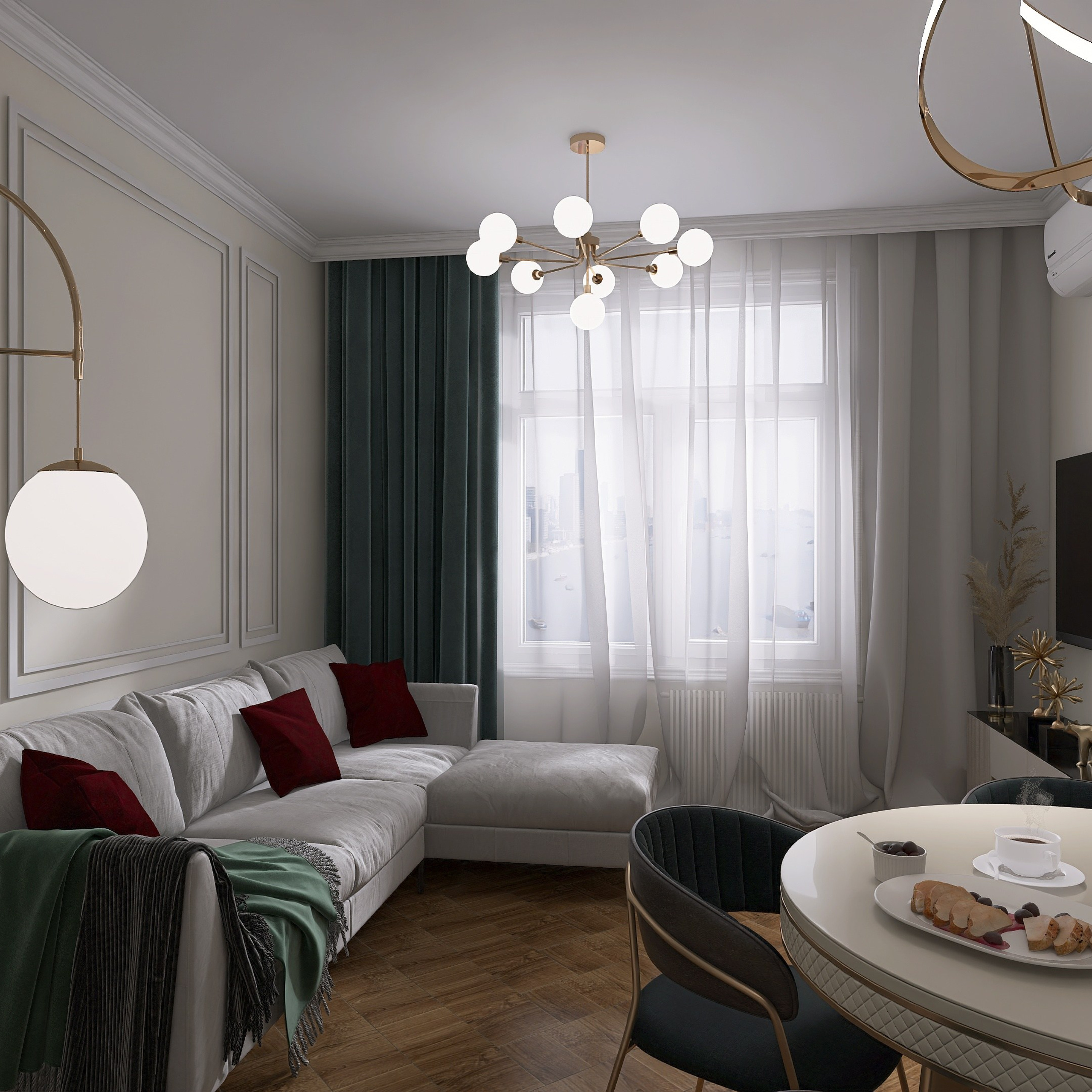 ЖК «Лучи», квартира 38 м²