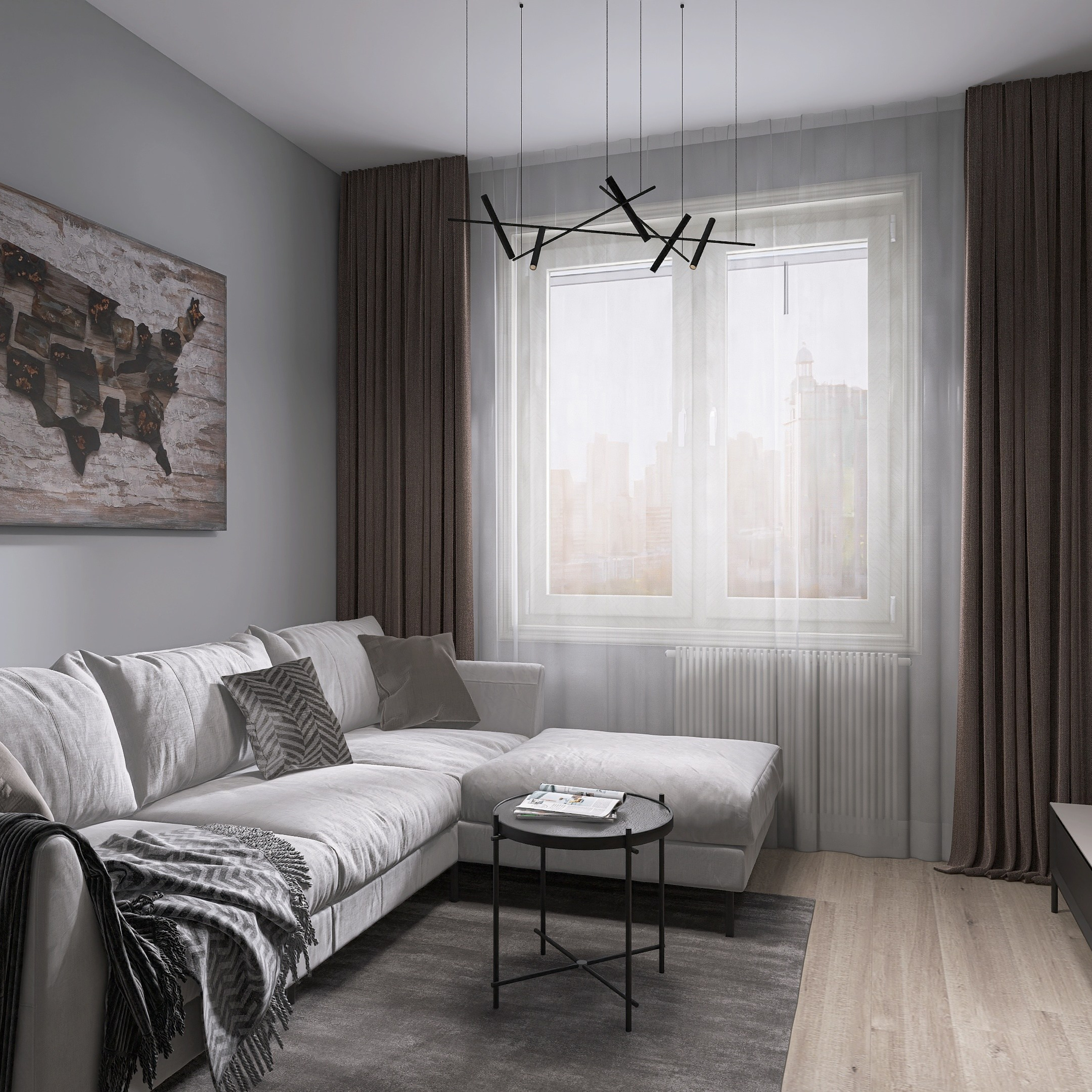 Двушка 52 м²