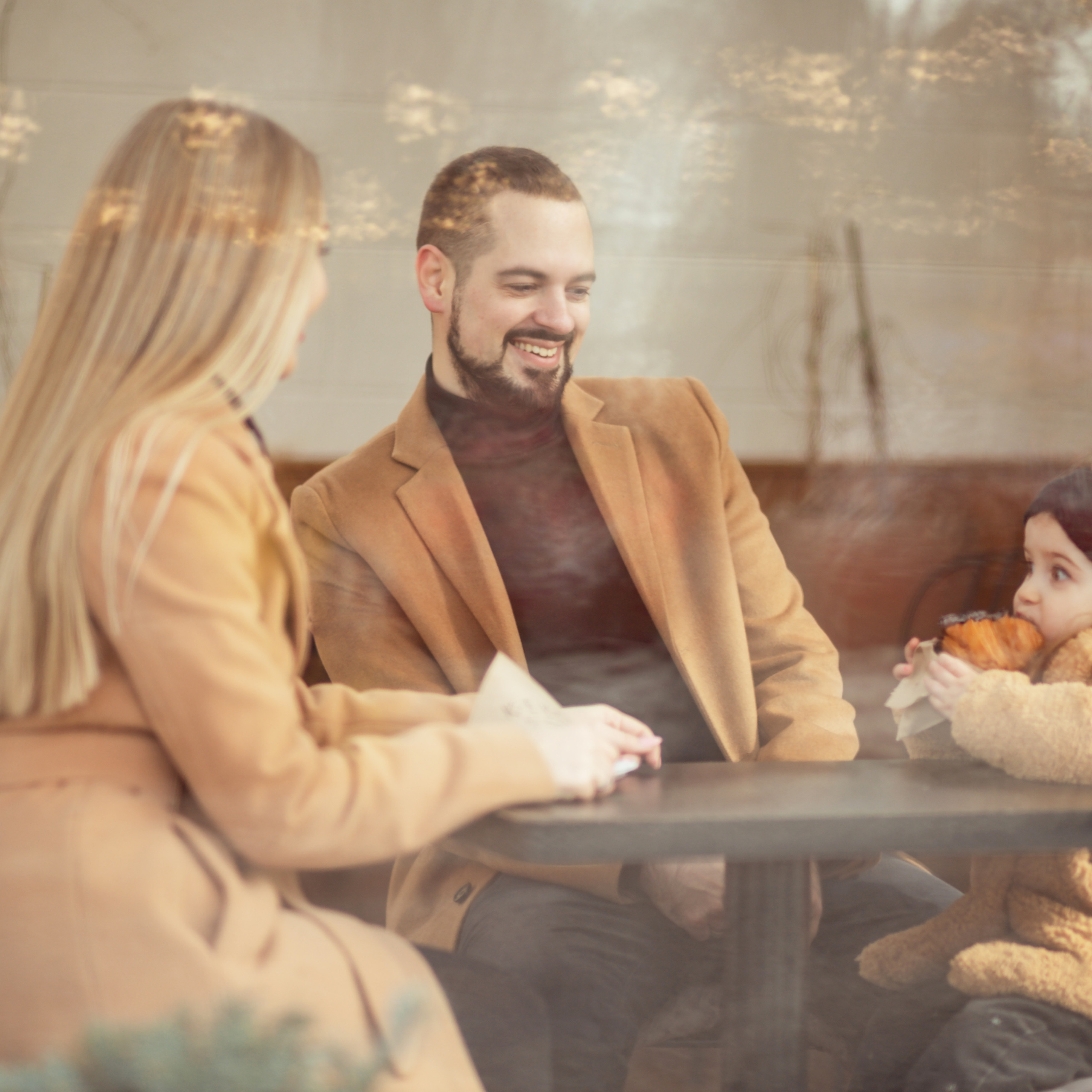 Екатерина, Олег и дочь Аня