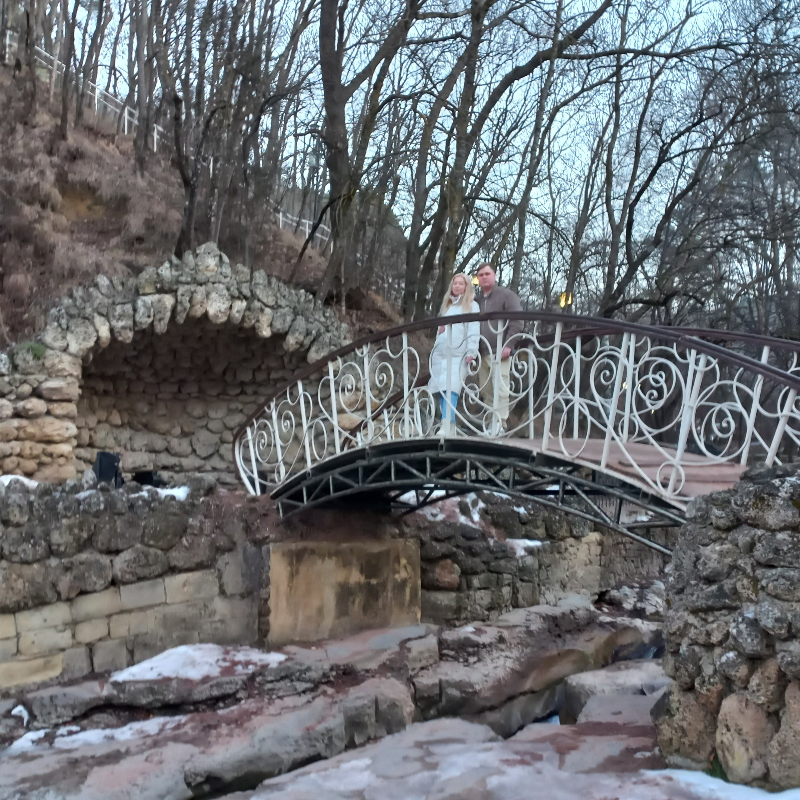 Кисловодск, виды. Мостик Дамский каприз.