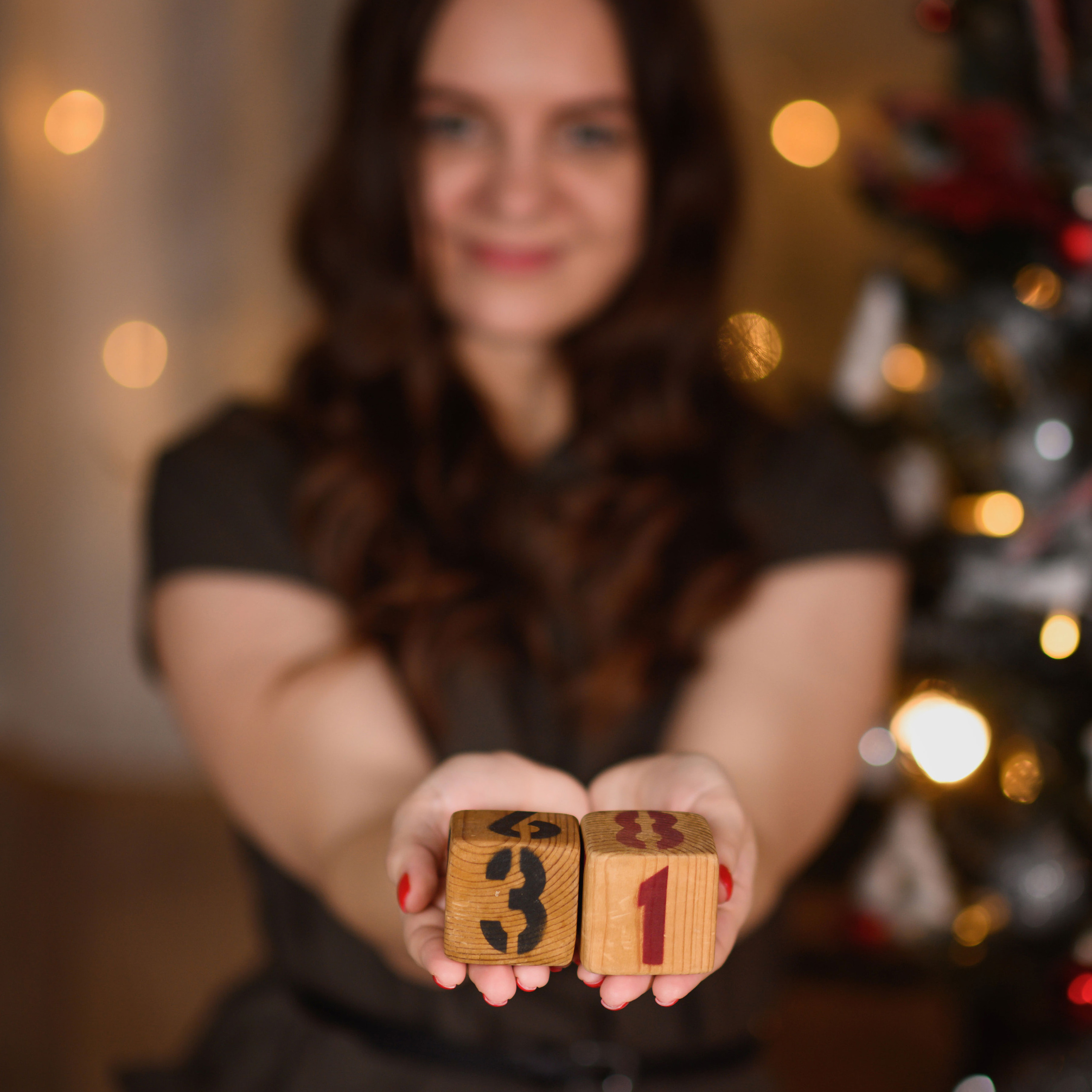 Новогодняя домашняя фотосессия