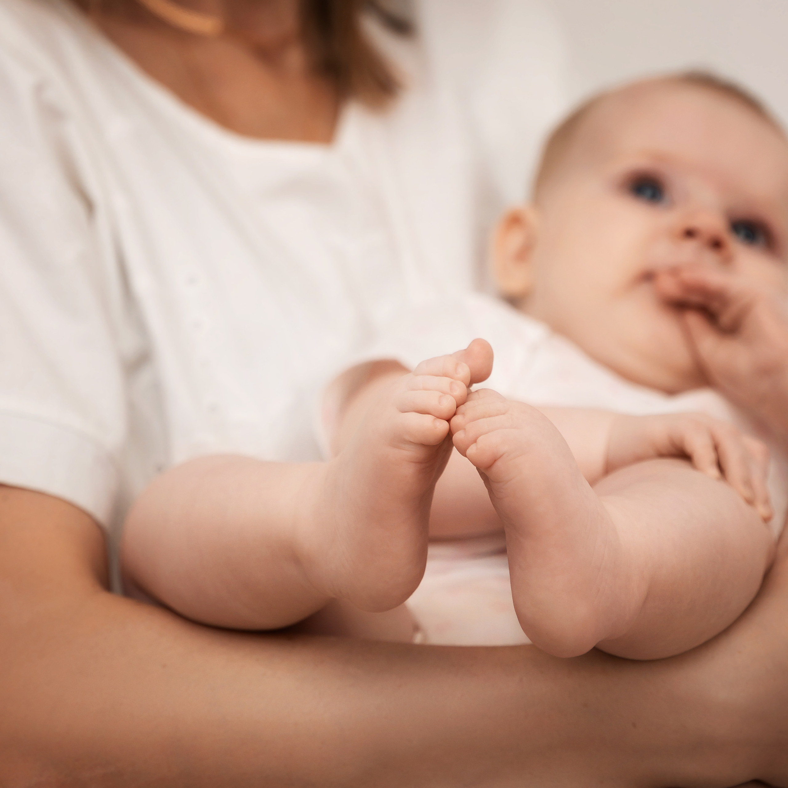 Домашняя съёмка для малышки и мамы 6 мес.