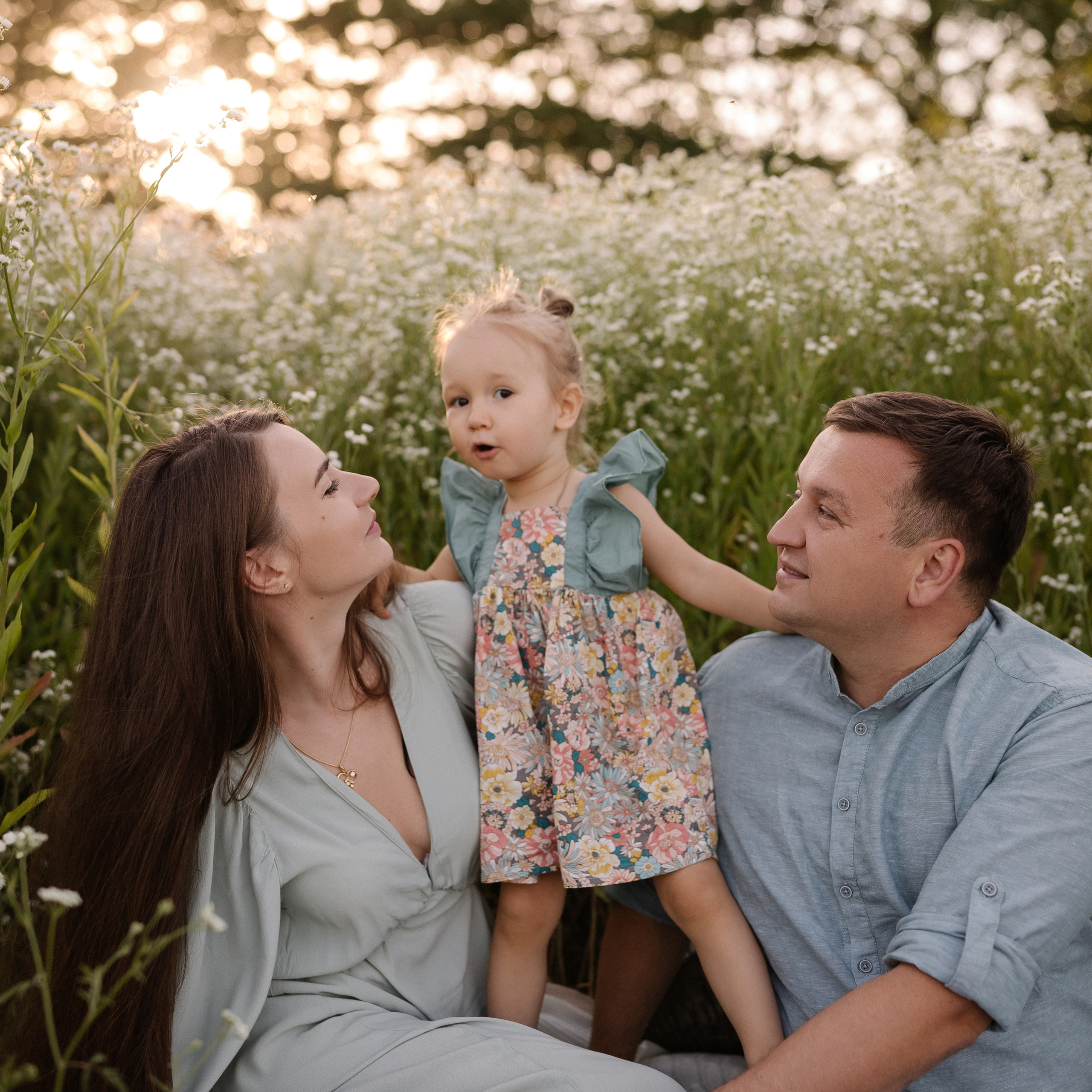 Анастасия, Александр и Ева