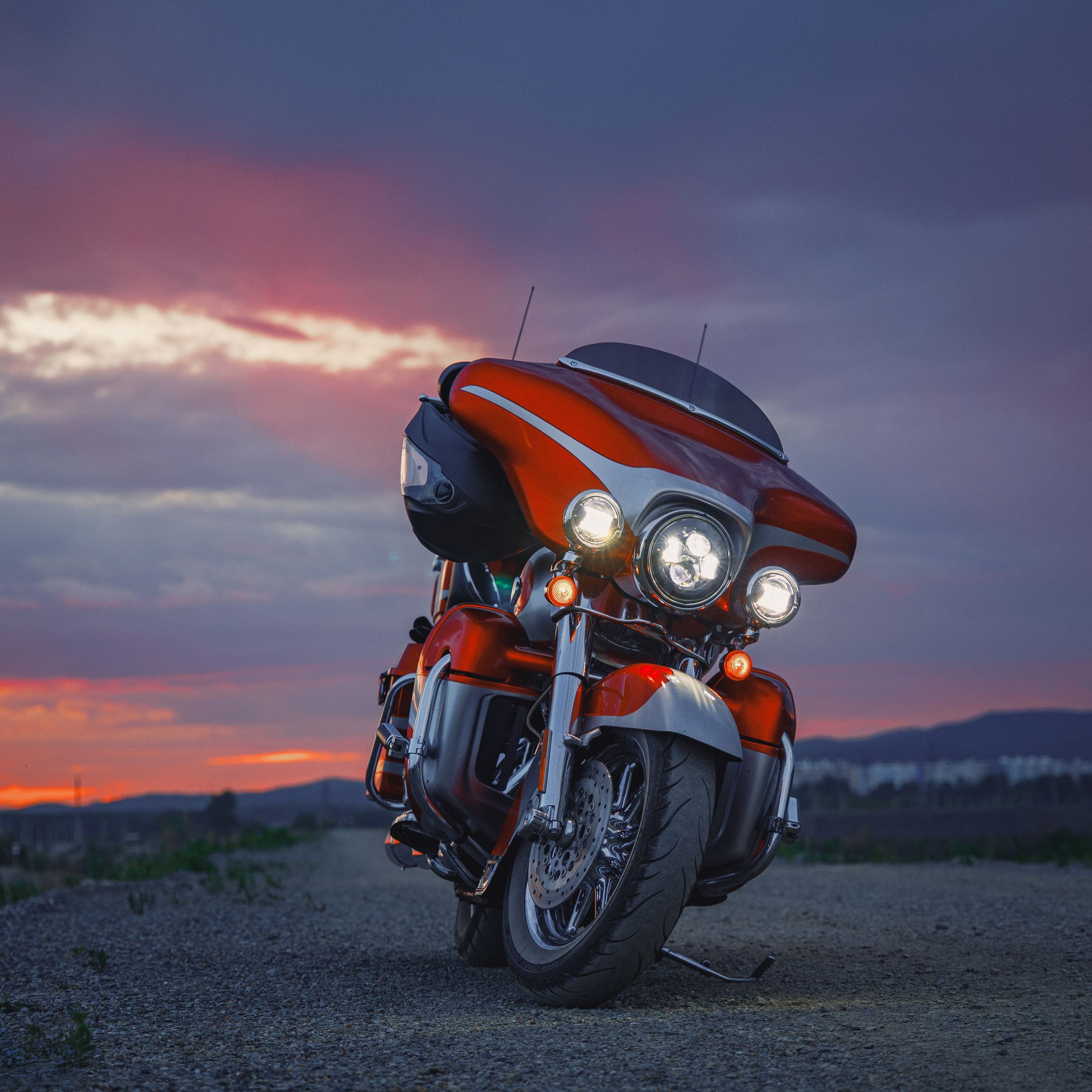 Red bike