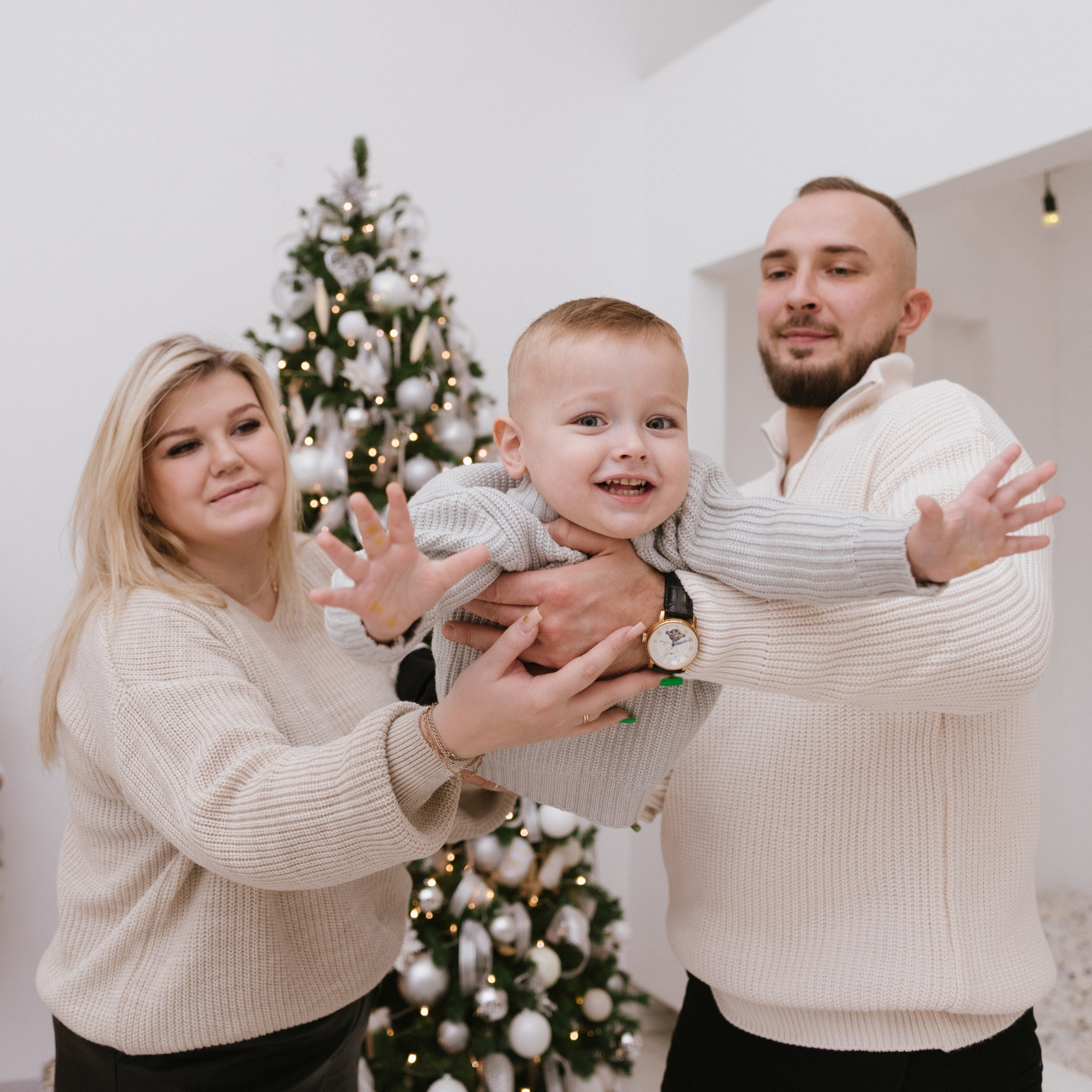 Екатерина, Алексей и Миша