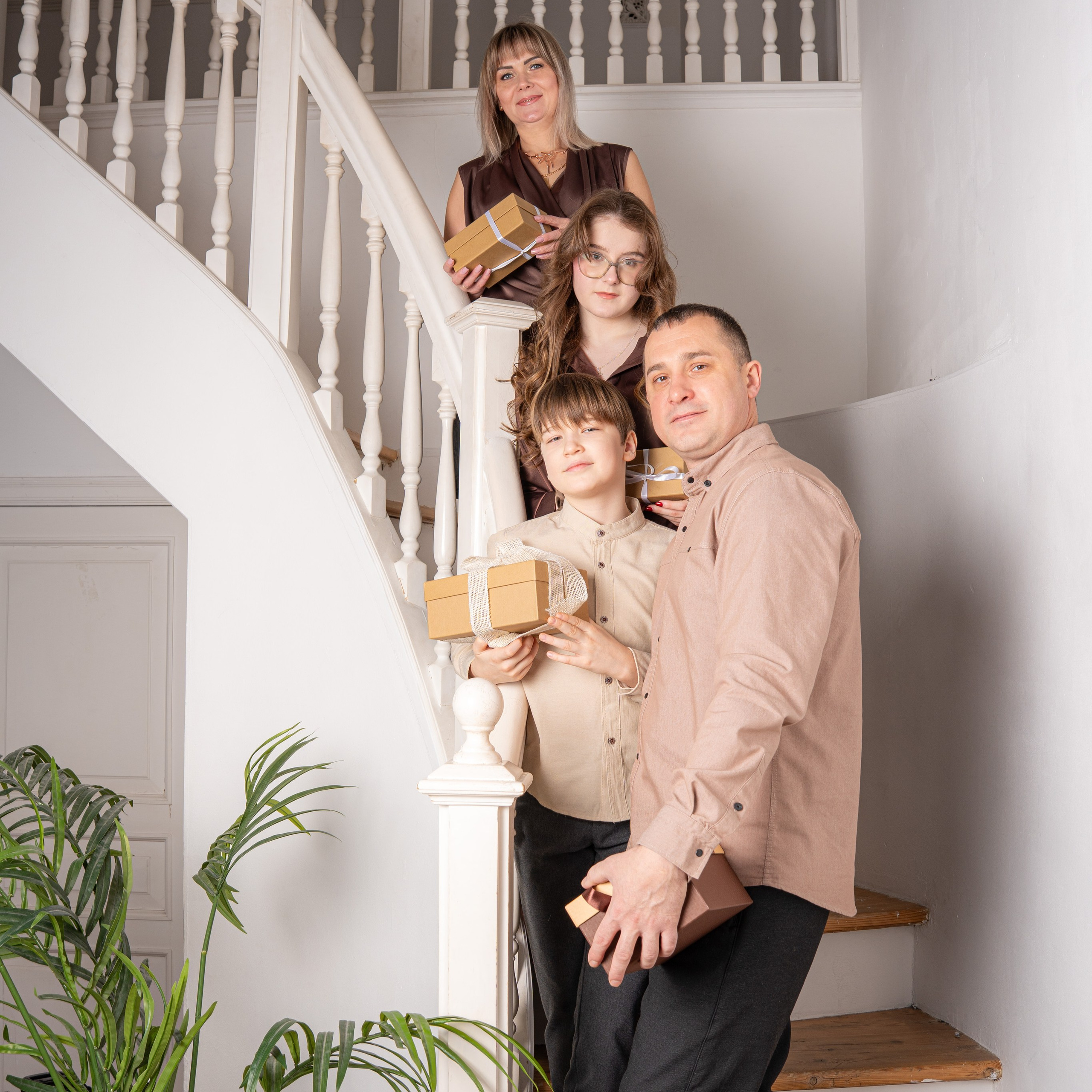 Семейная фотосессия для Лены