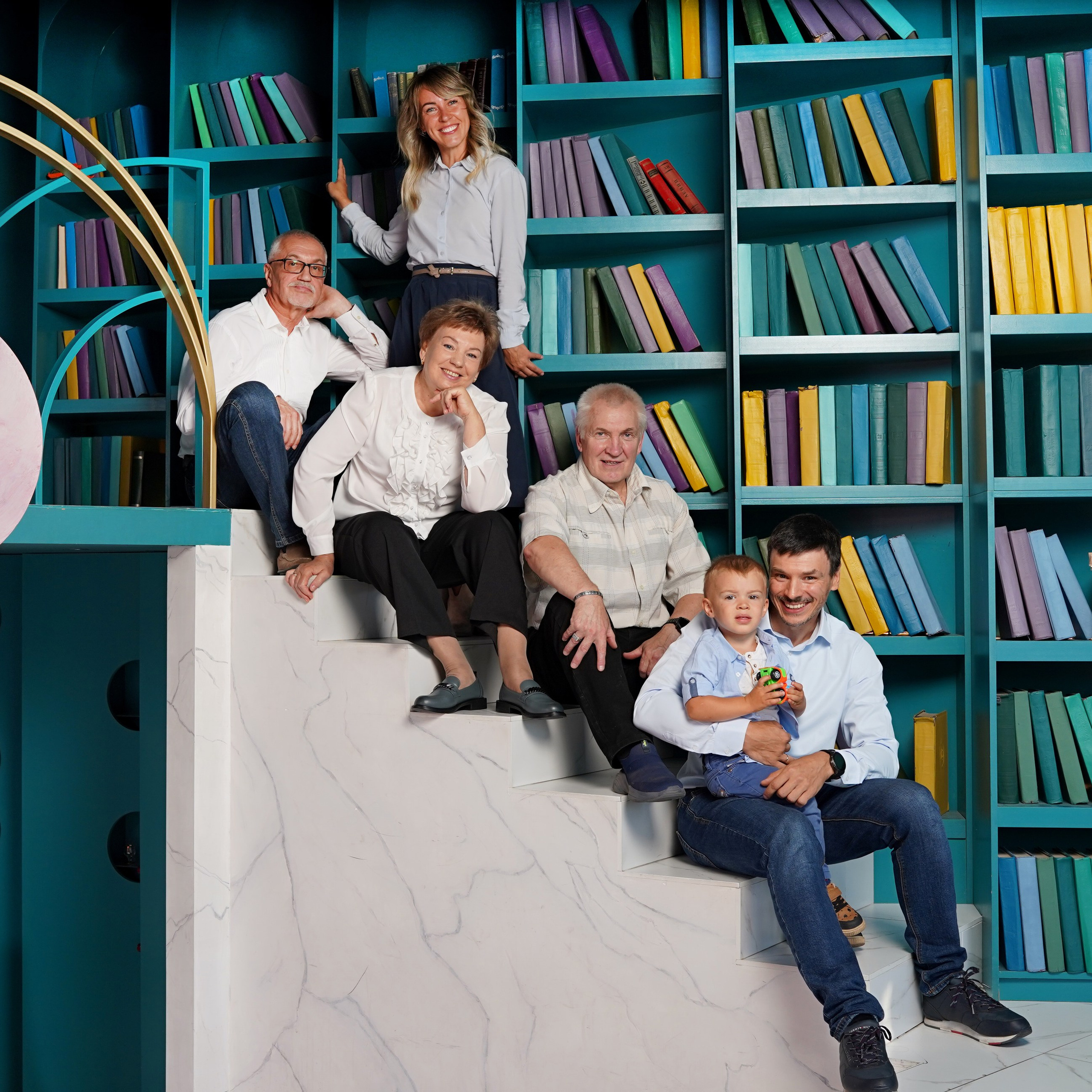 В библиотеке