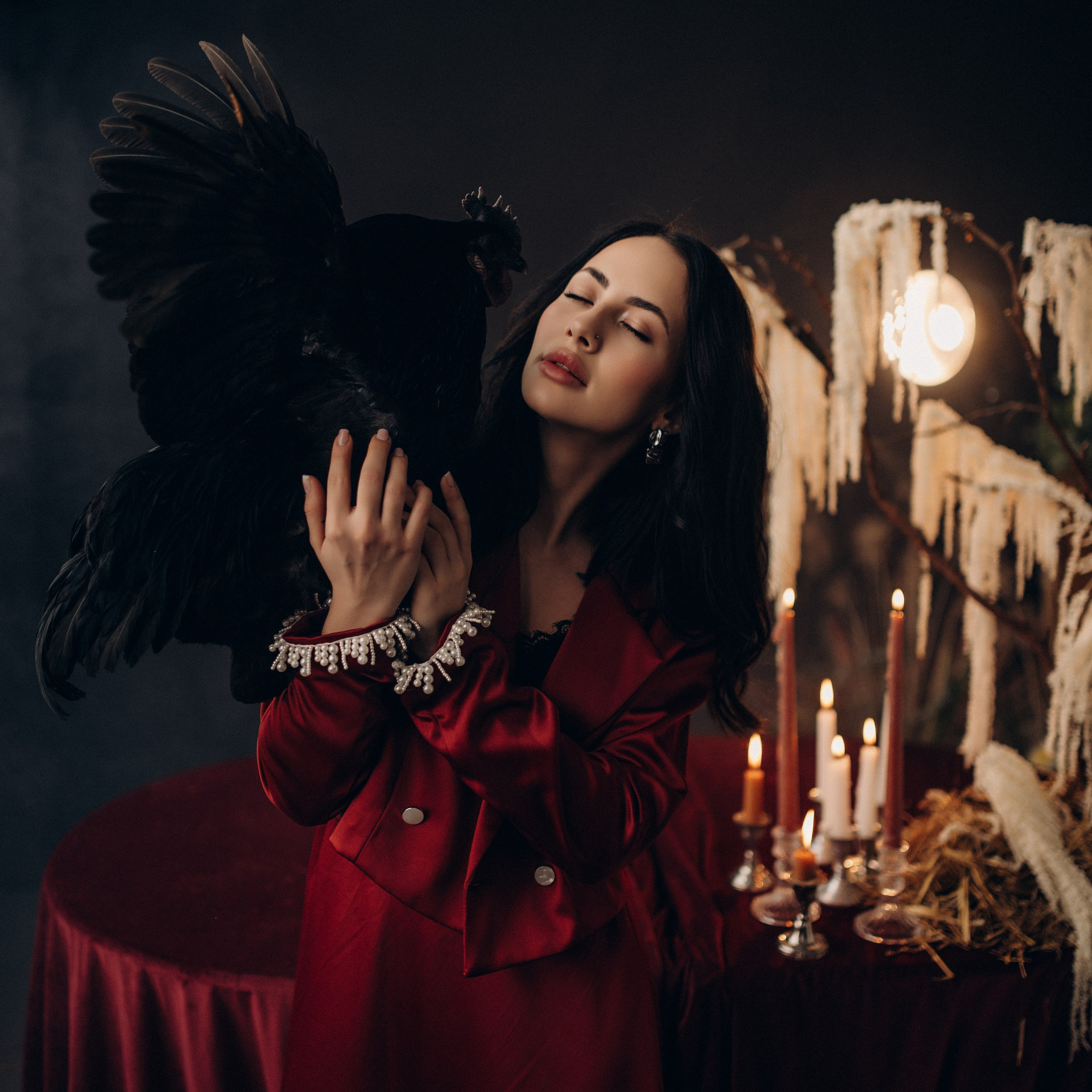 Фотосессия с петухом!