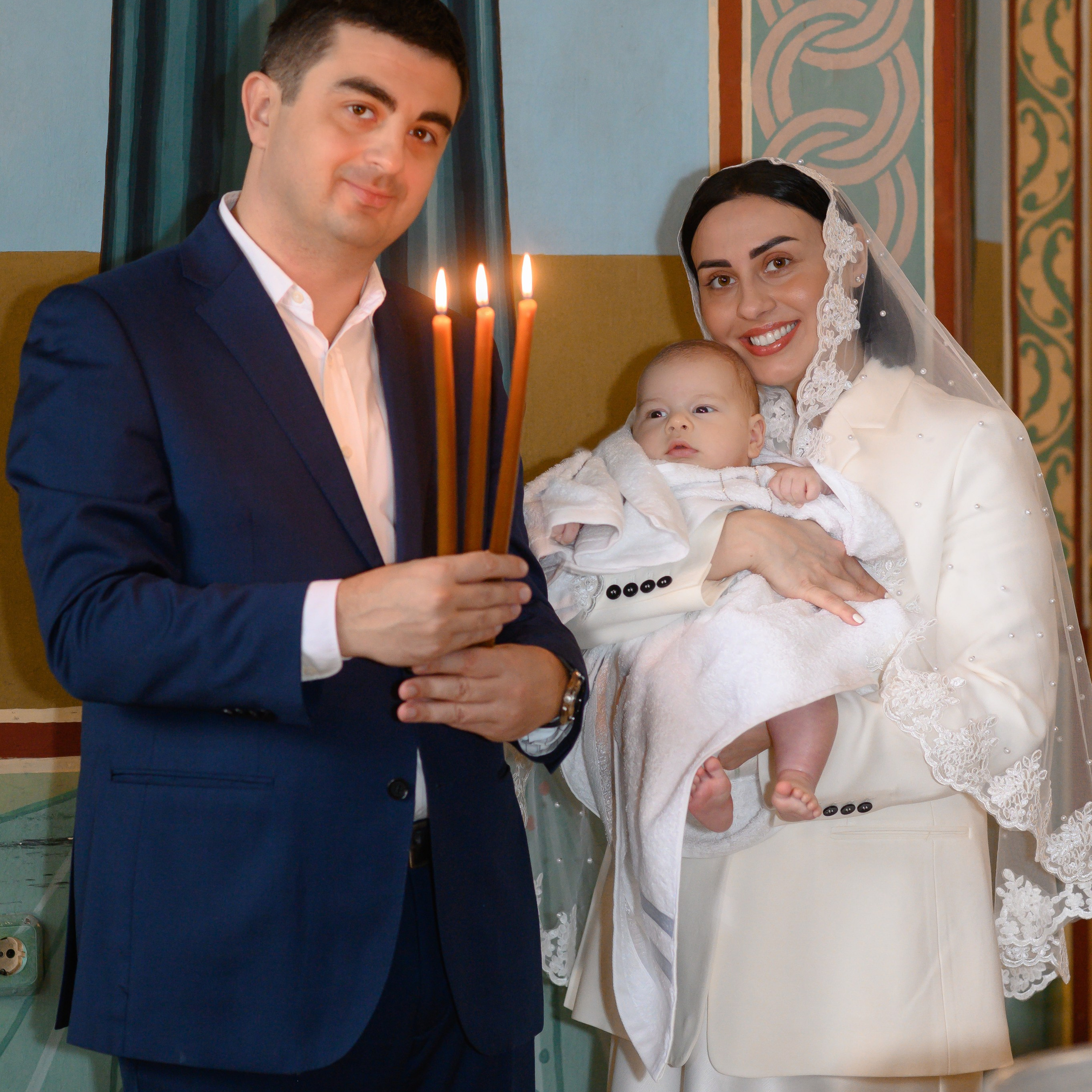 Крещение в Грузинском храме (СПб)