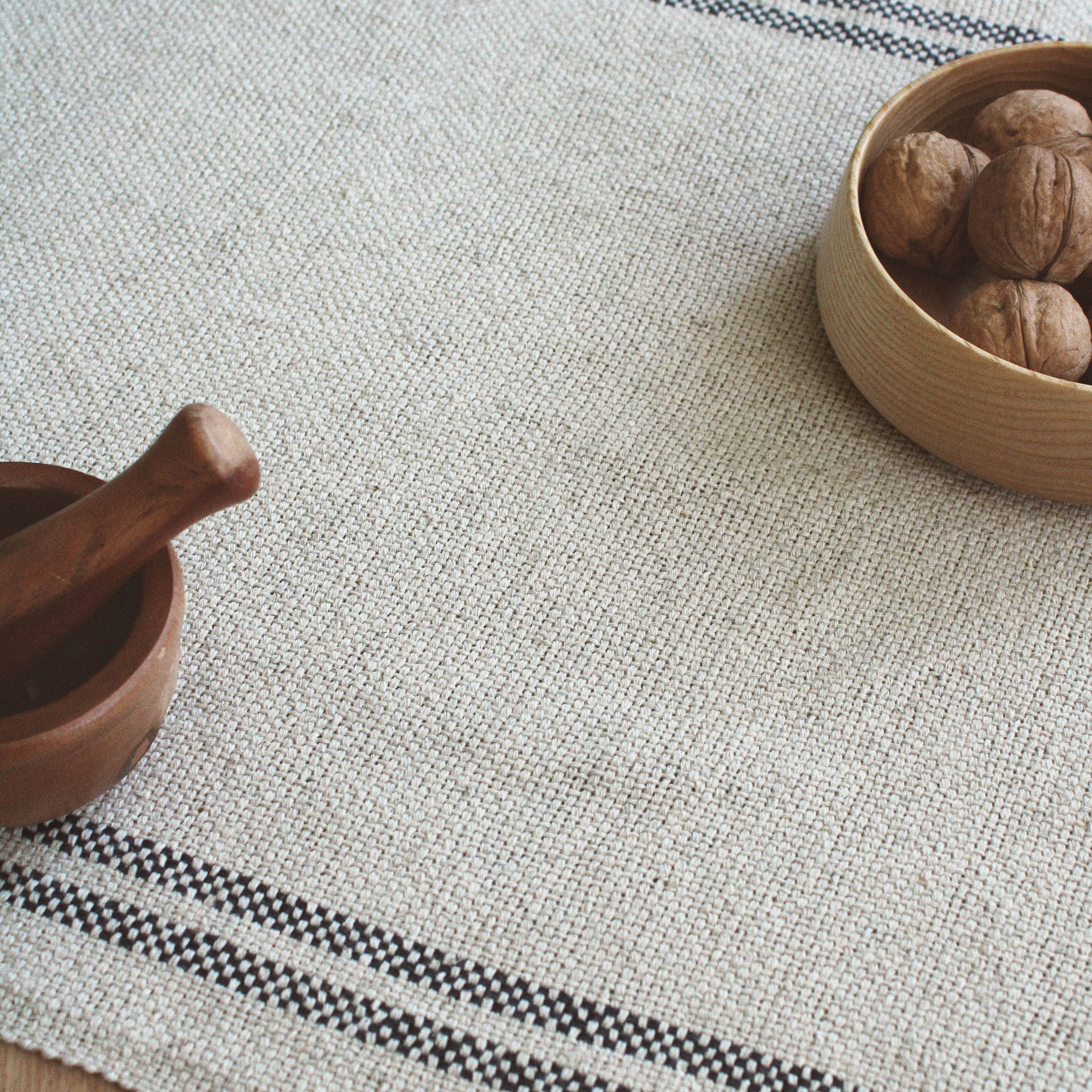 Дорожка «Рустик». Авторские тканые полотна из натуральных материалов