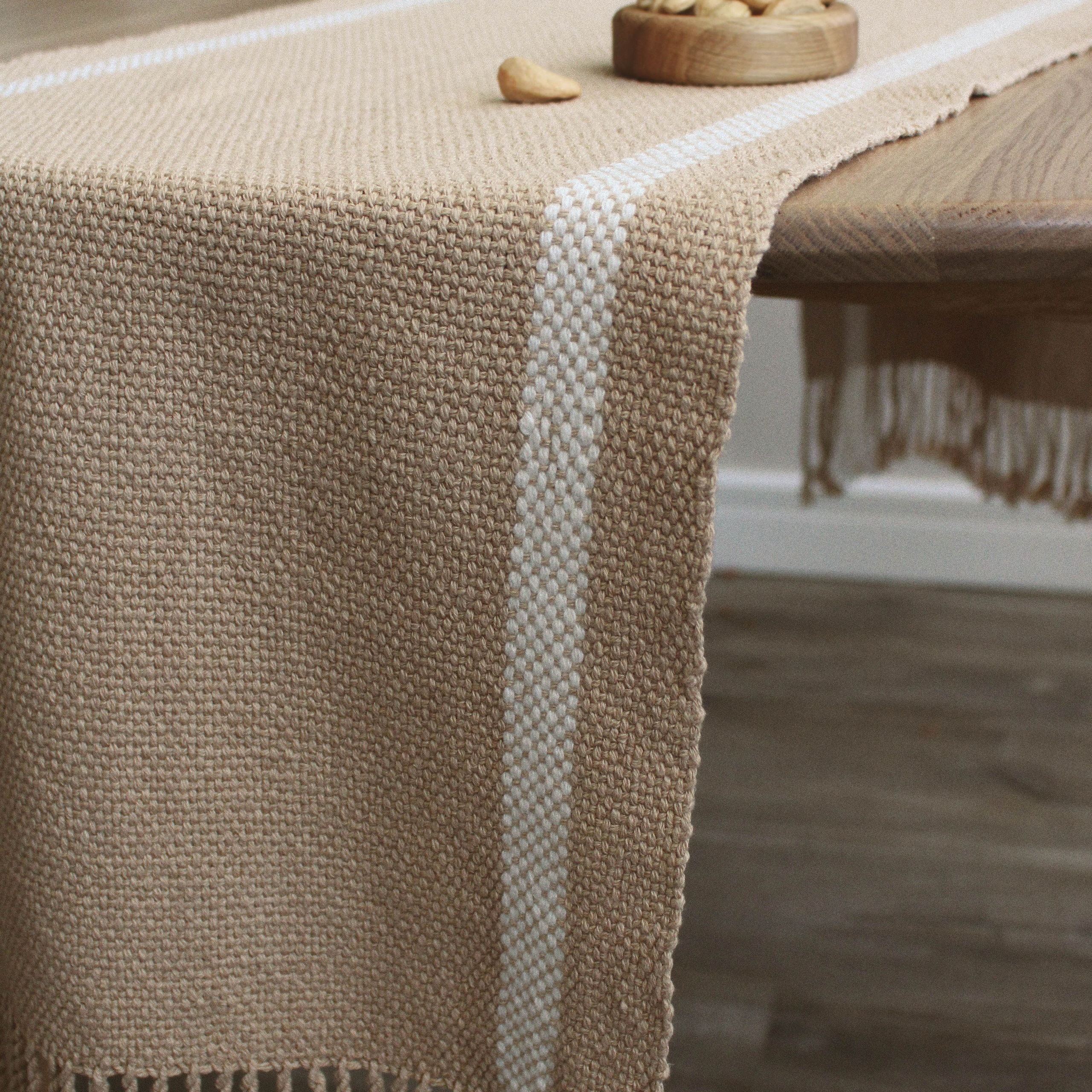 Дорожка «Тепло». Авторские тканые полотна из натуральных материалов