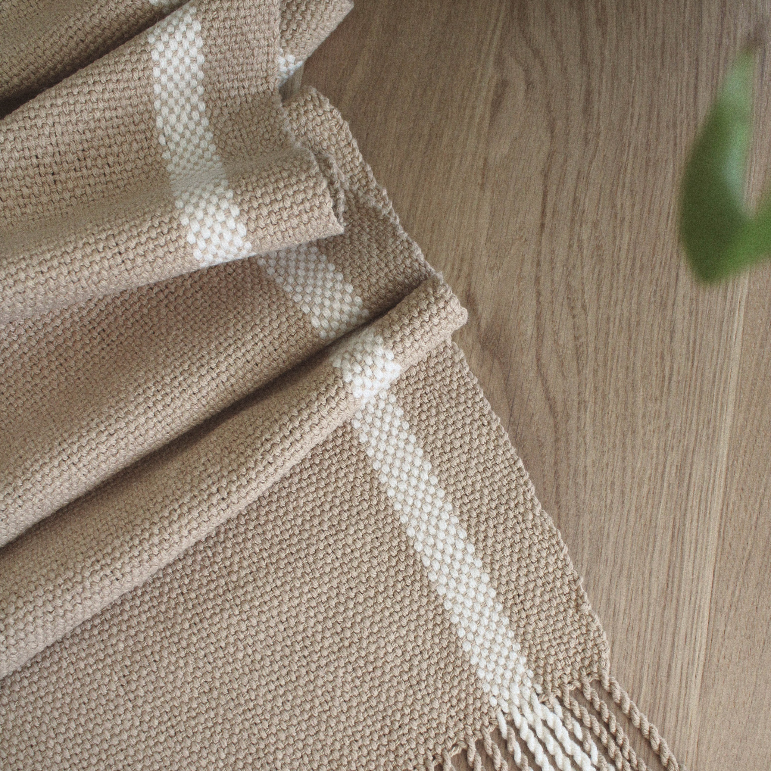 Дорожка «Тепло». Авторские тканые полотна из натуральных материалов