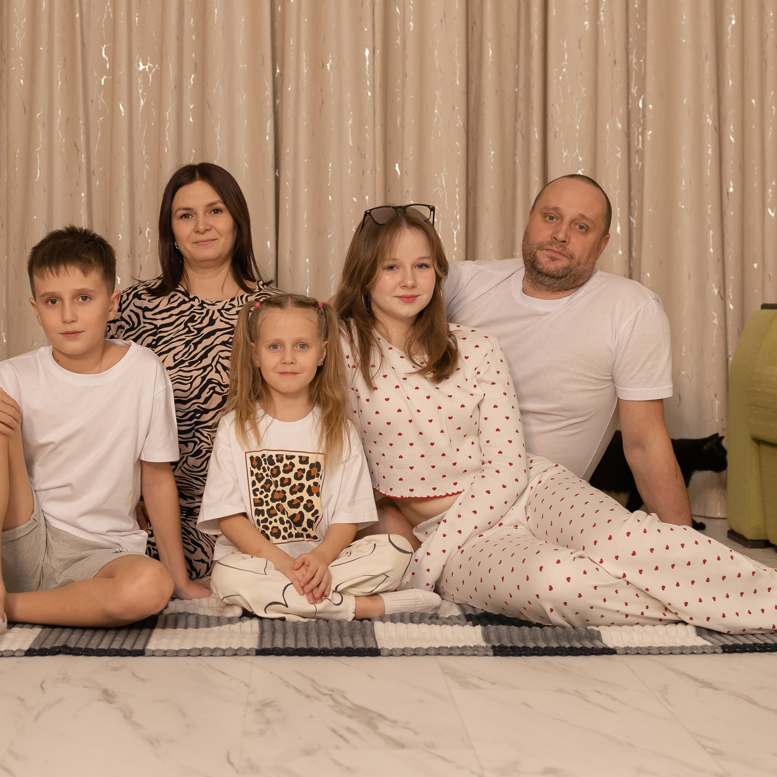 Фотосессия дома. Кармановы.