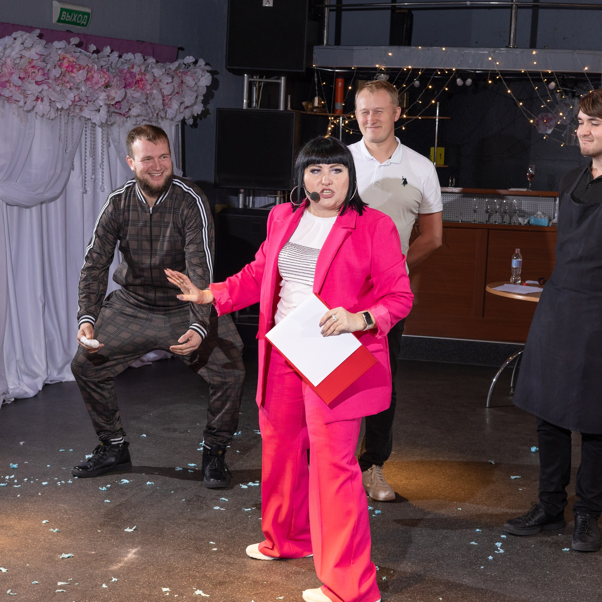 М.К для ивент ведущих в ресторане " Эрмитаж Холл» в Ижевске