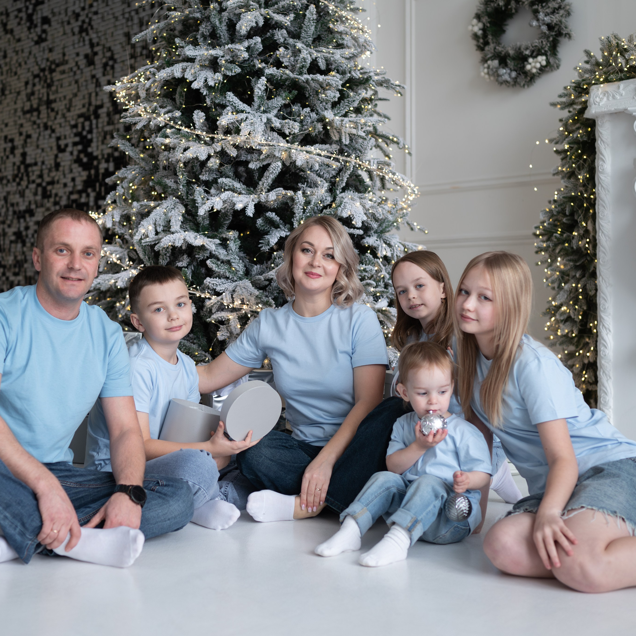 Новый год Большая семья