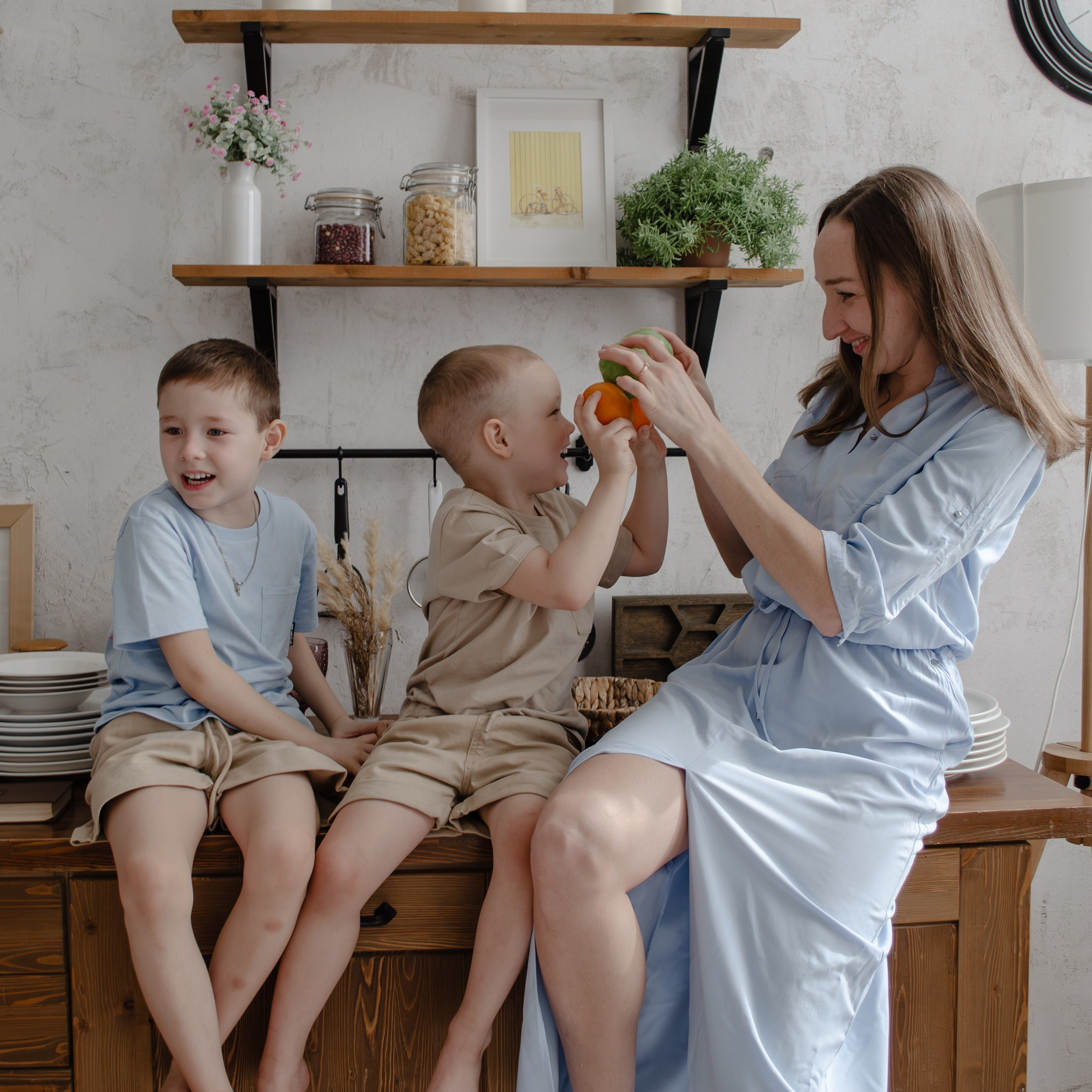 Светлана, Макар и Никита