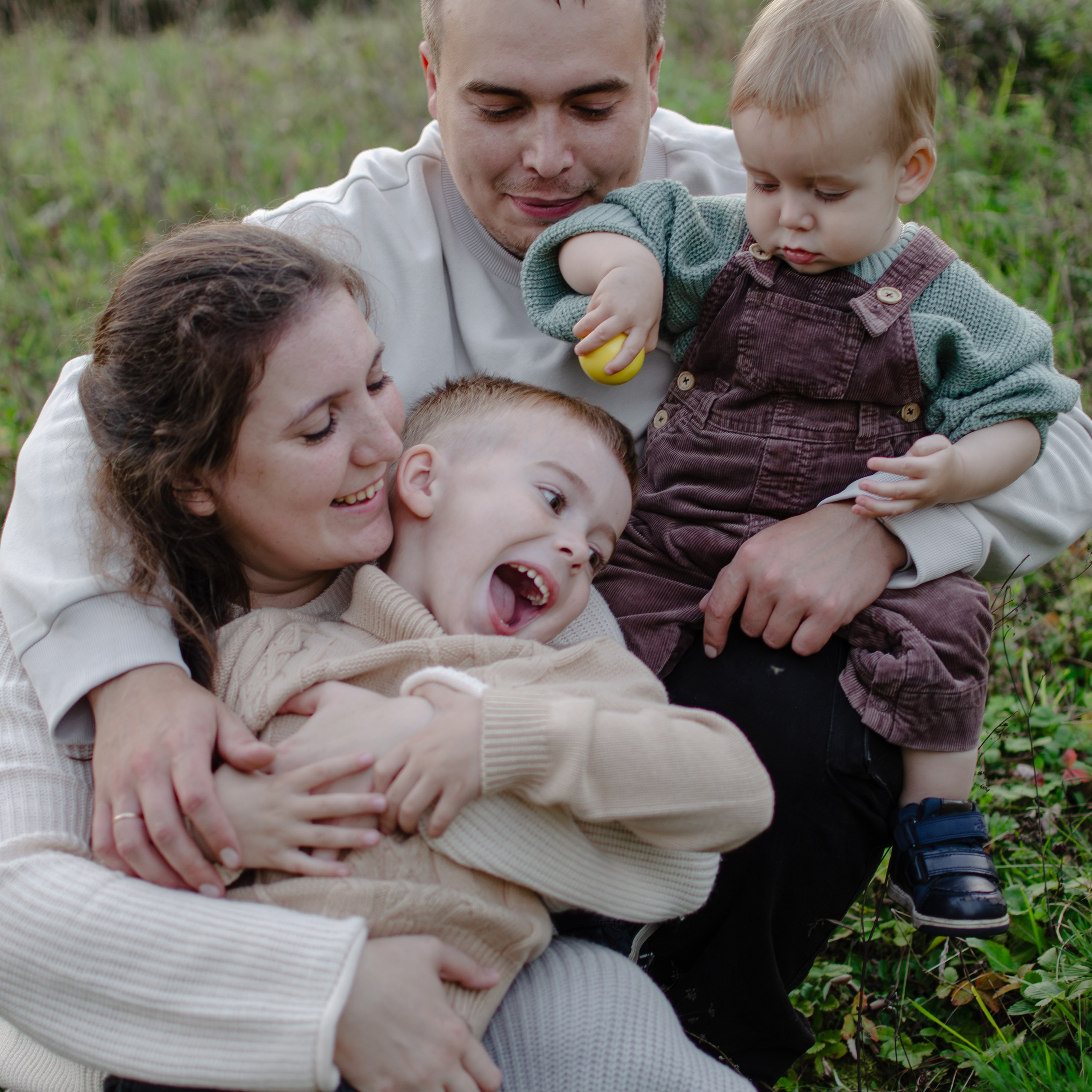 Алина и её семья