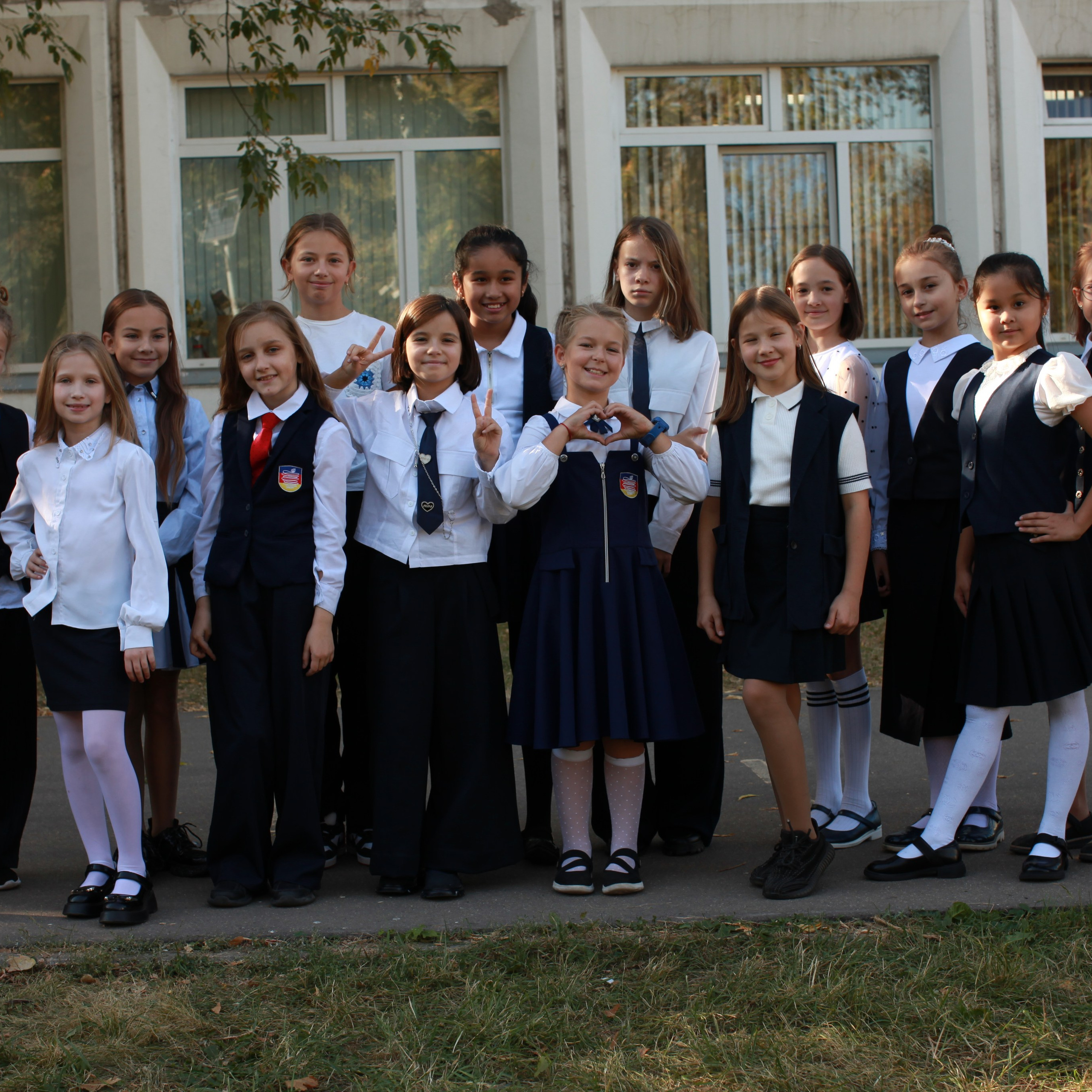 Фотосессия у школы